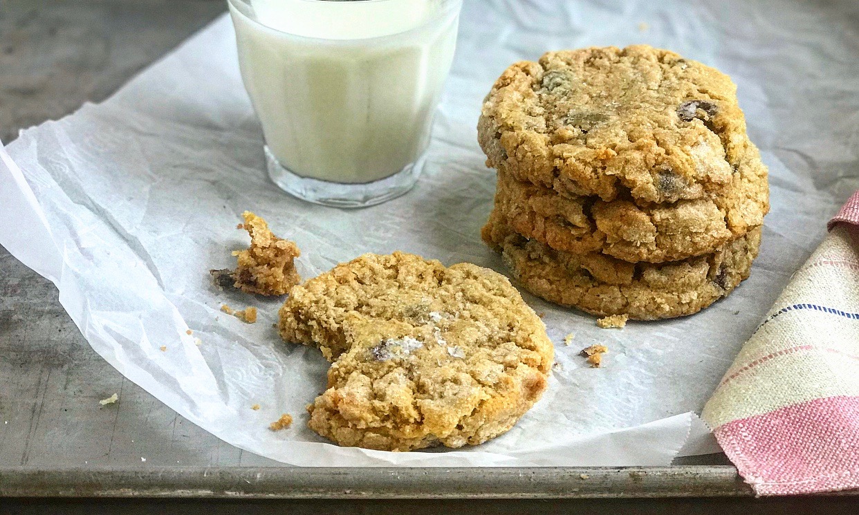 Peanut Butter Chocolate Chip Cookies Recipe | Jessie Sheehan Bakes