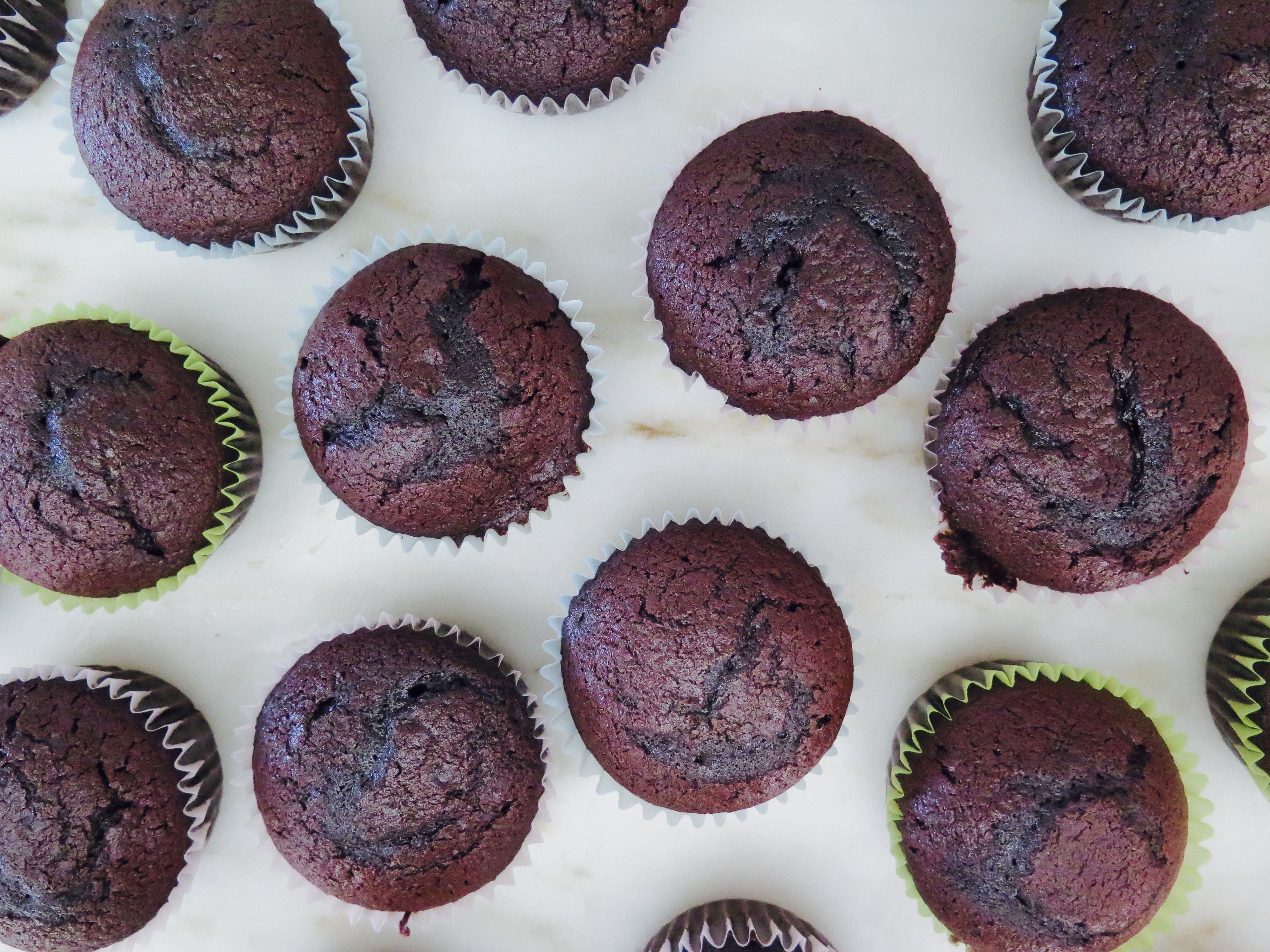 Salty Caramel-Filled Chocolate Cupcakes Recipe | Jessie Sheehan Bakes