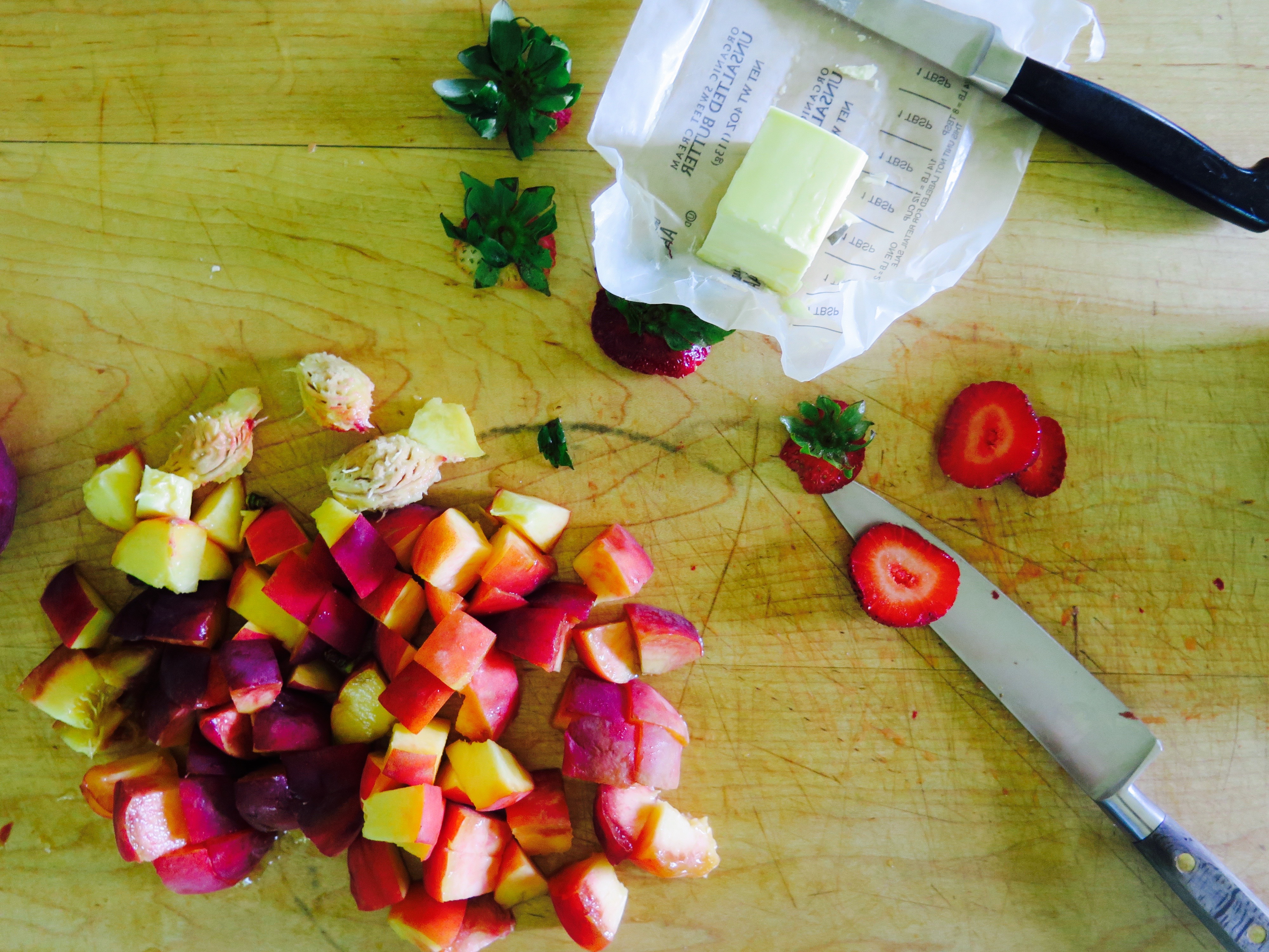 Peach and Strawberry Shortcakes Recipe | Jessie Sheehan Bakes