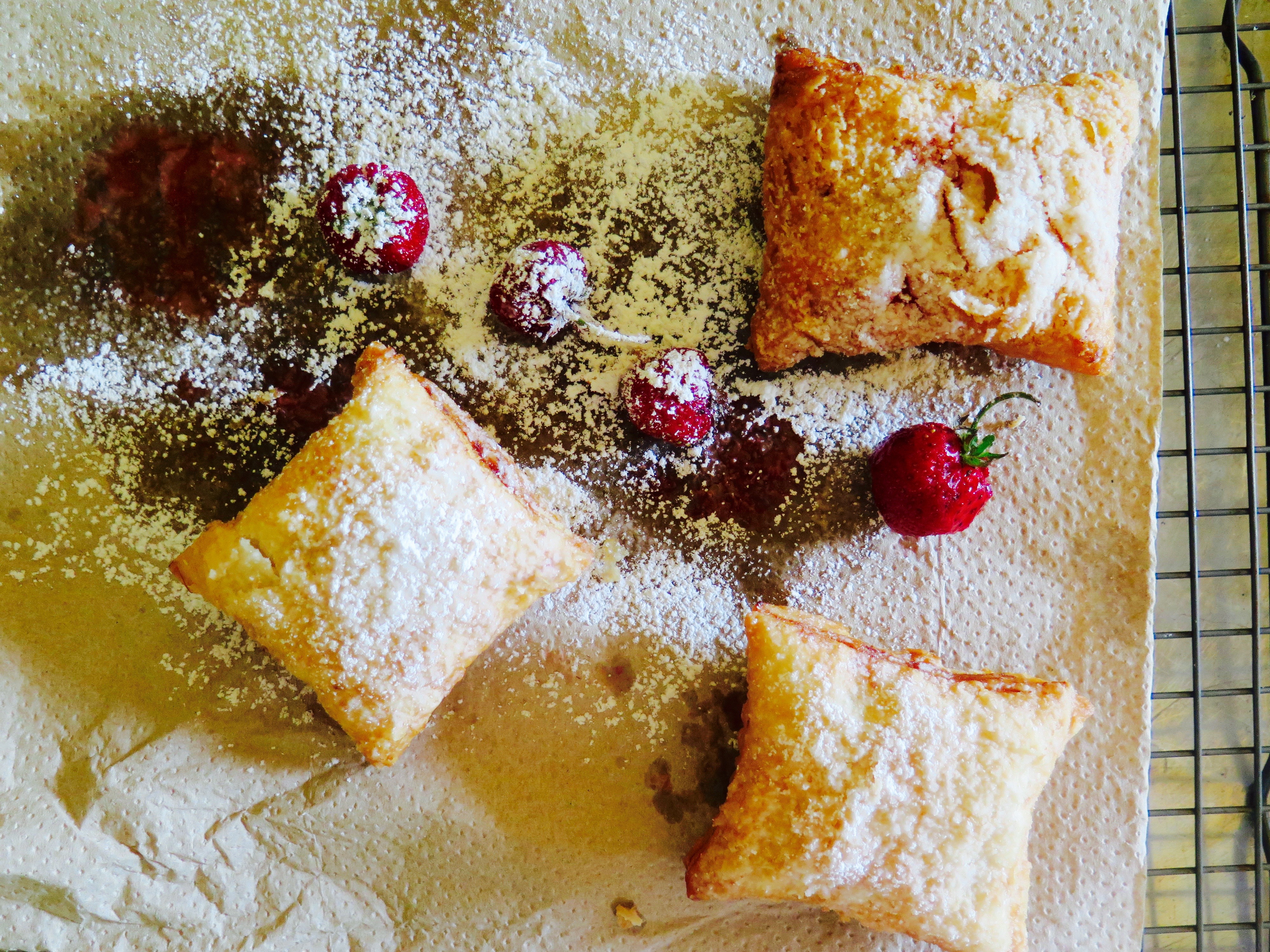 Fried Strawberry Hand Pies Recipe | Jessie Sheehan Bakes