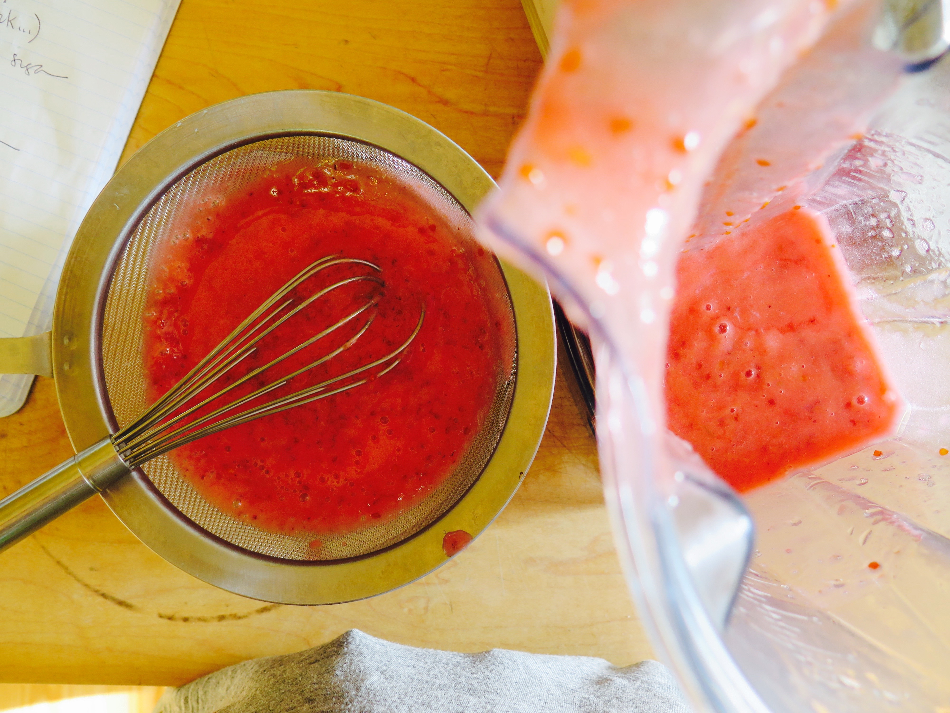 Red Currant Ice Cream Recipe | Jessie Sheehan Bakes