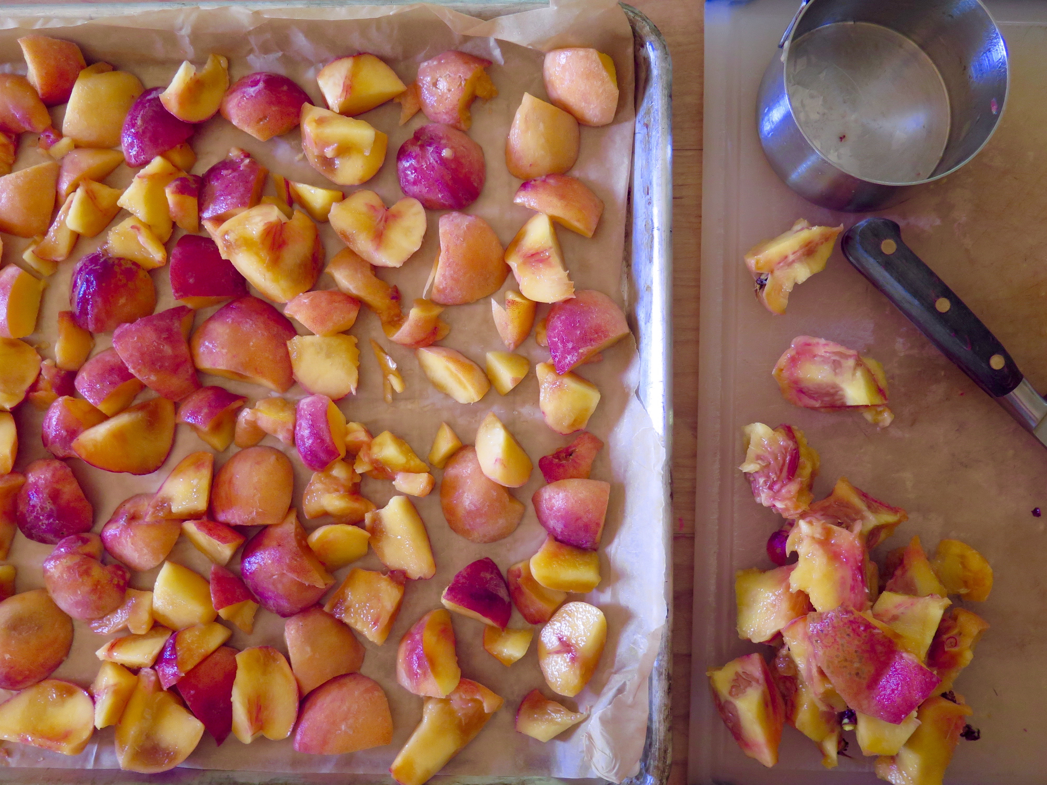 Peach Crumble Recipe | Jessie Sheehan Bakes