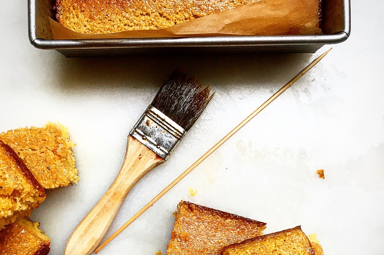 Butter-Honey Glazed Cornbread | Jessie Sheehan Bakes
