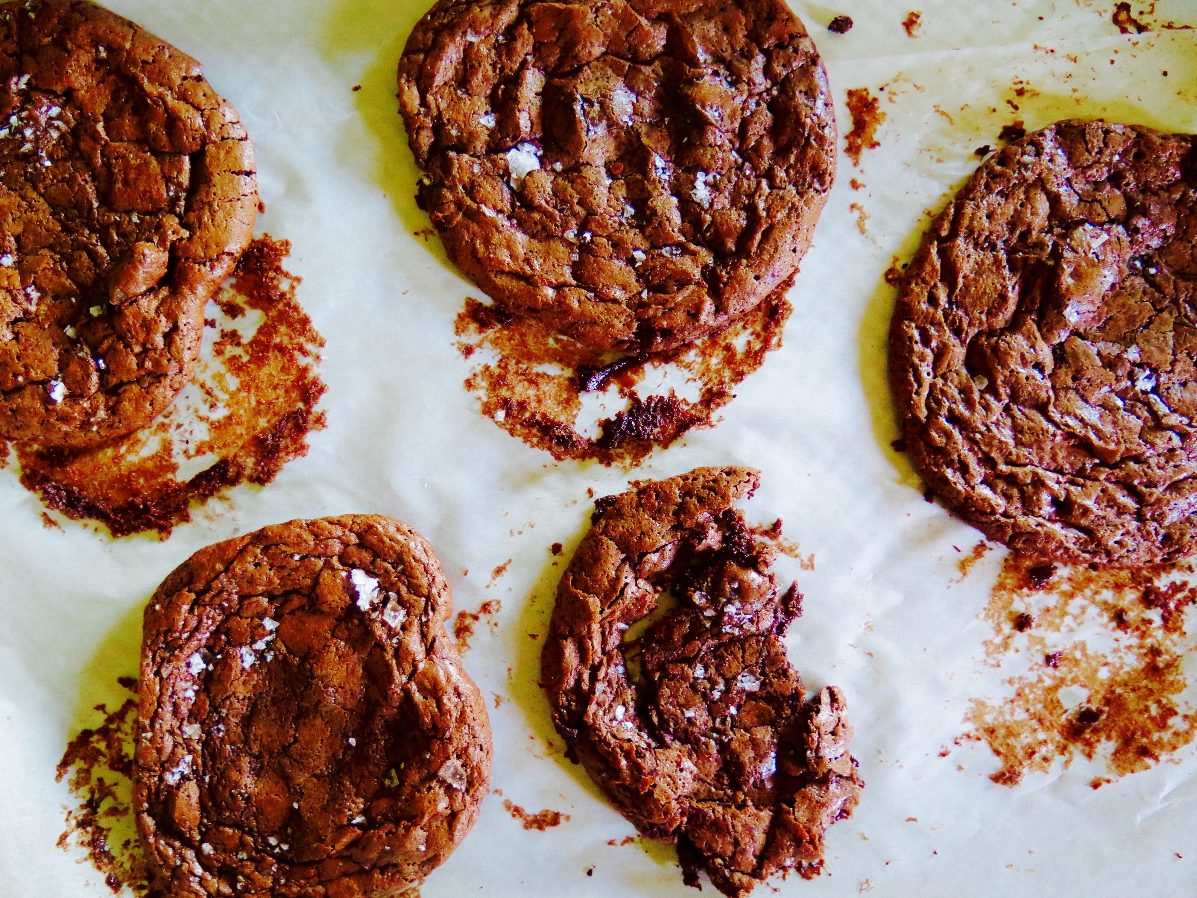 Flourless Chocolate Cookies Recipe | Jessie Sheehan Bakes