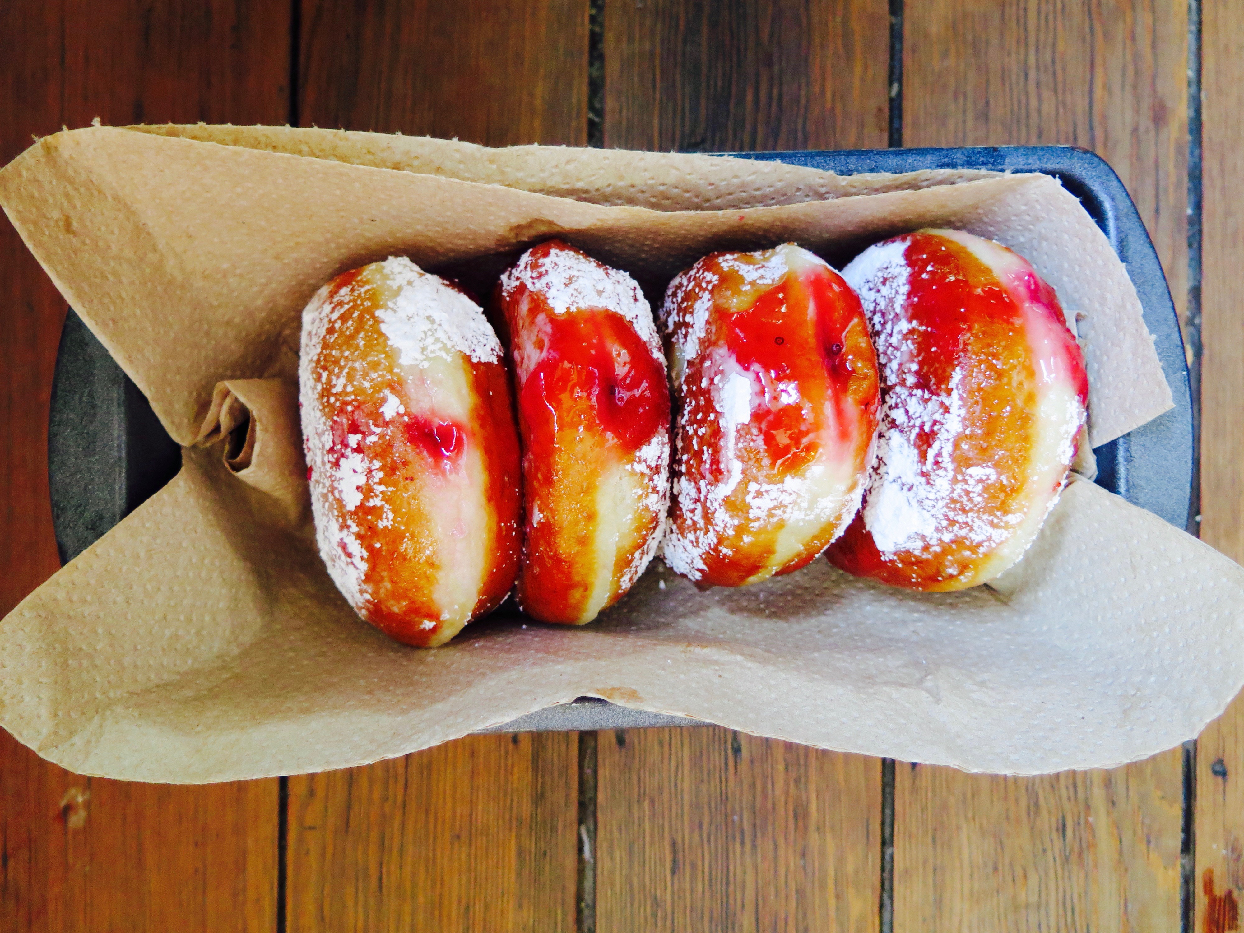 Red Currant Jelly Doughnuts | Jessie Sheehan Bakes