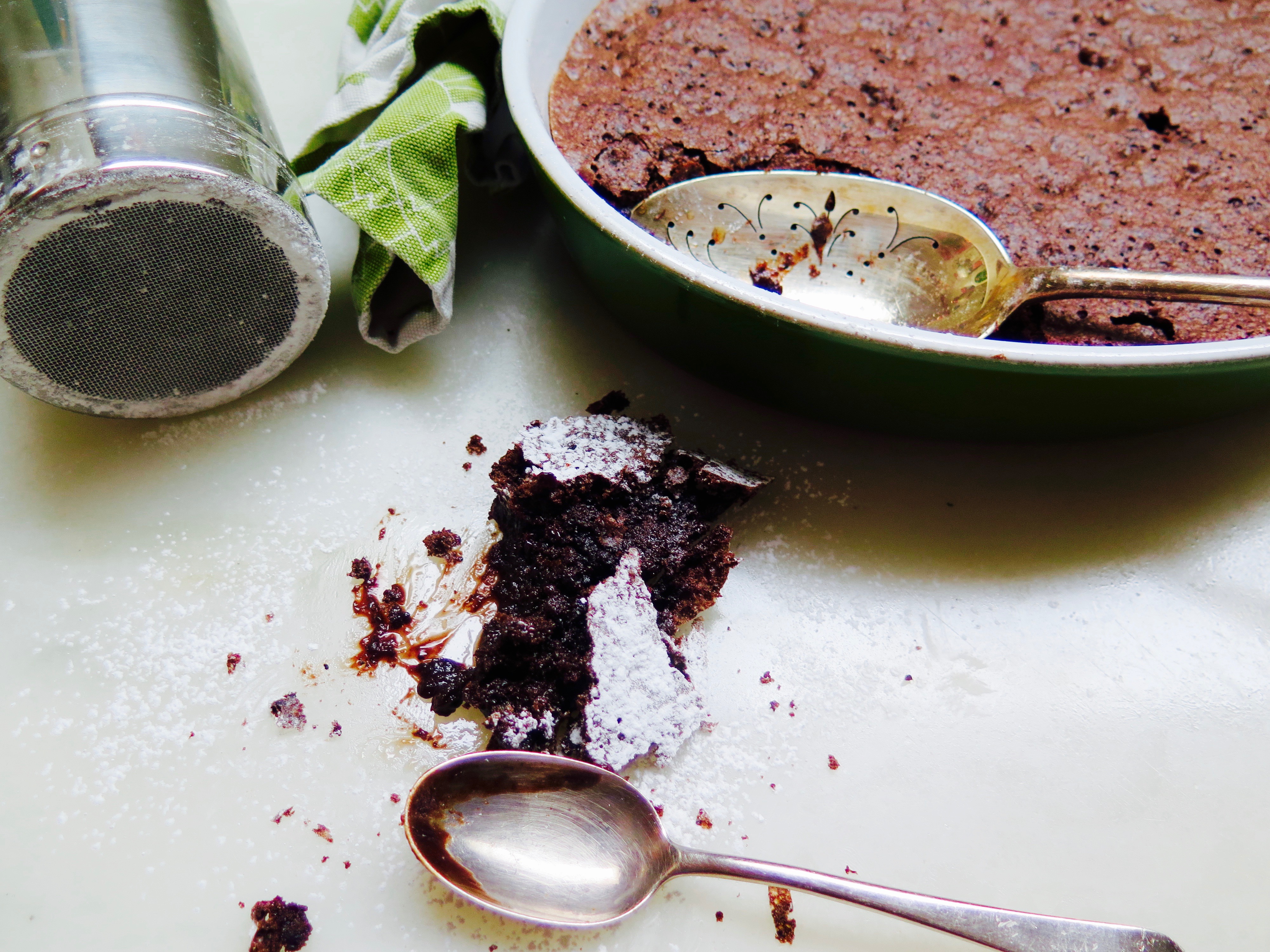Gluten Free Brownie Pudding | Jessie Sheehan Bakes