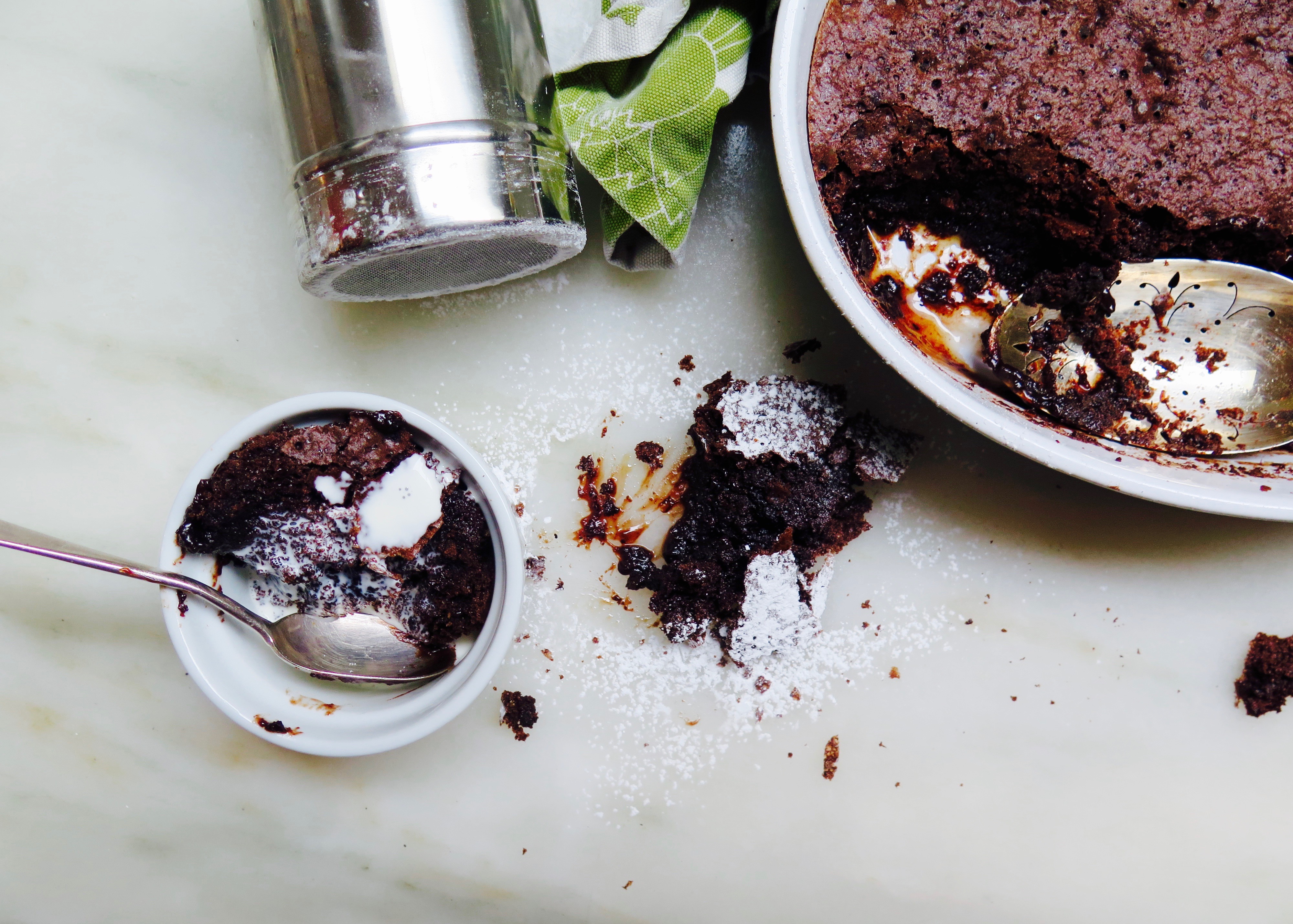 Gluten Free Brownie Pudding | Jessie Sheehan Bakes