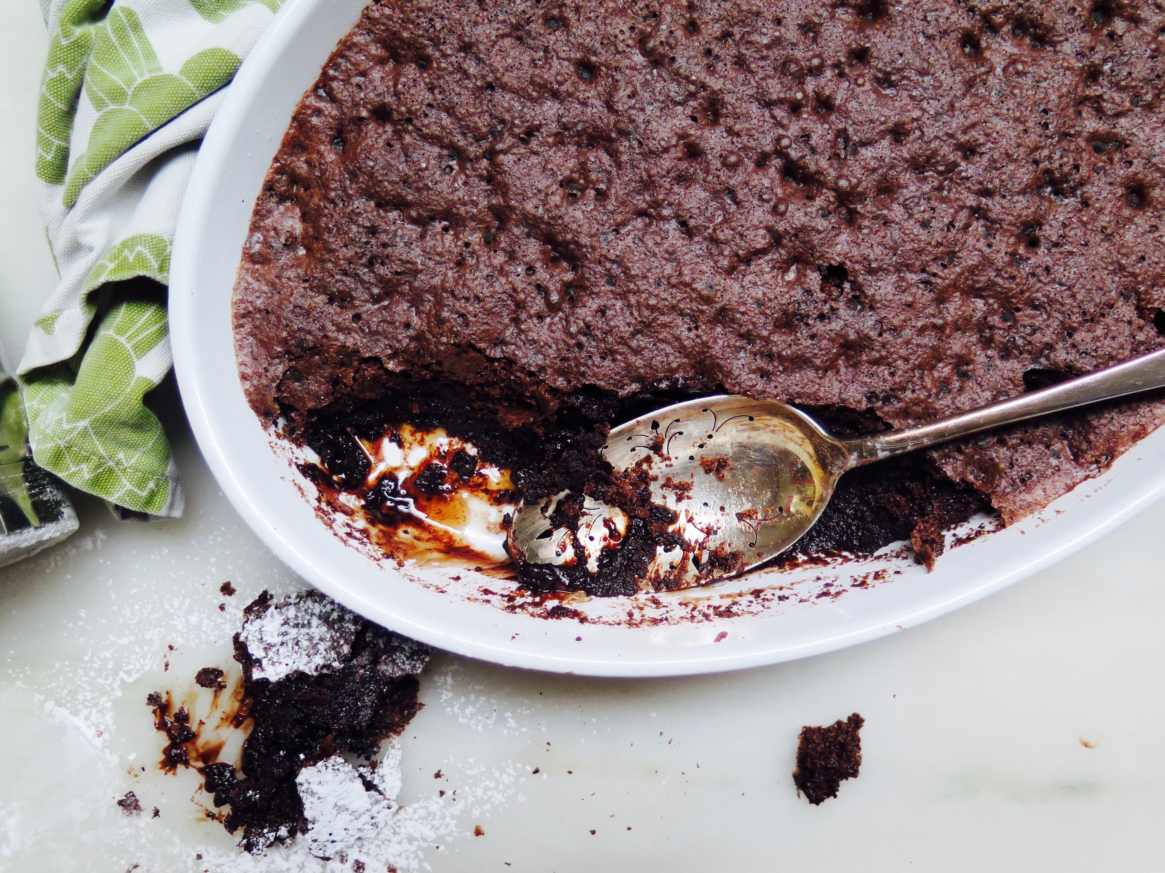Gluten Free Brownie Pudding | Jessie Sheehan Bakes