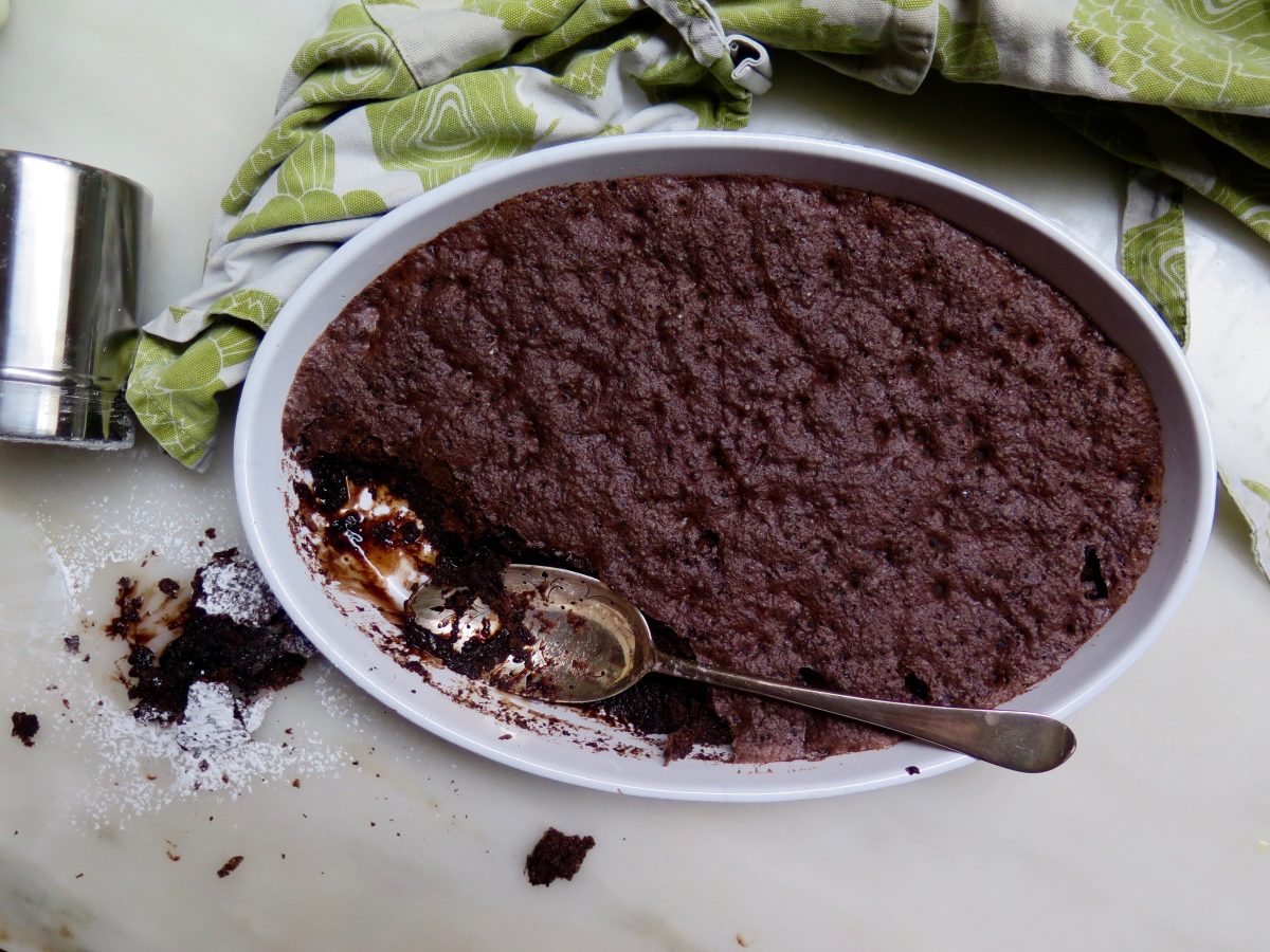 Gluten Free Brownie Pudding | Jessie Sheehan Bakes