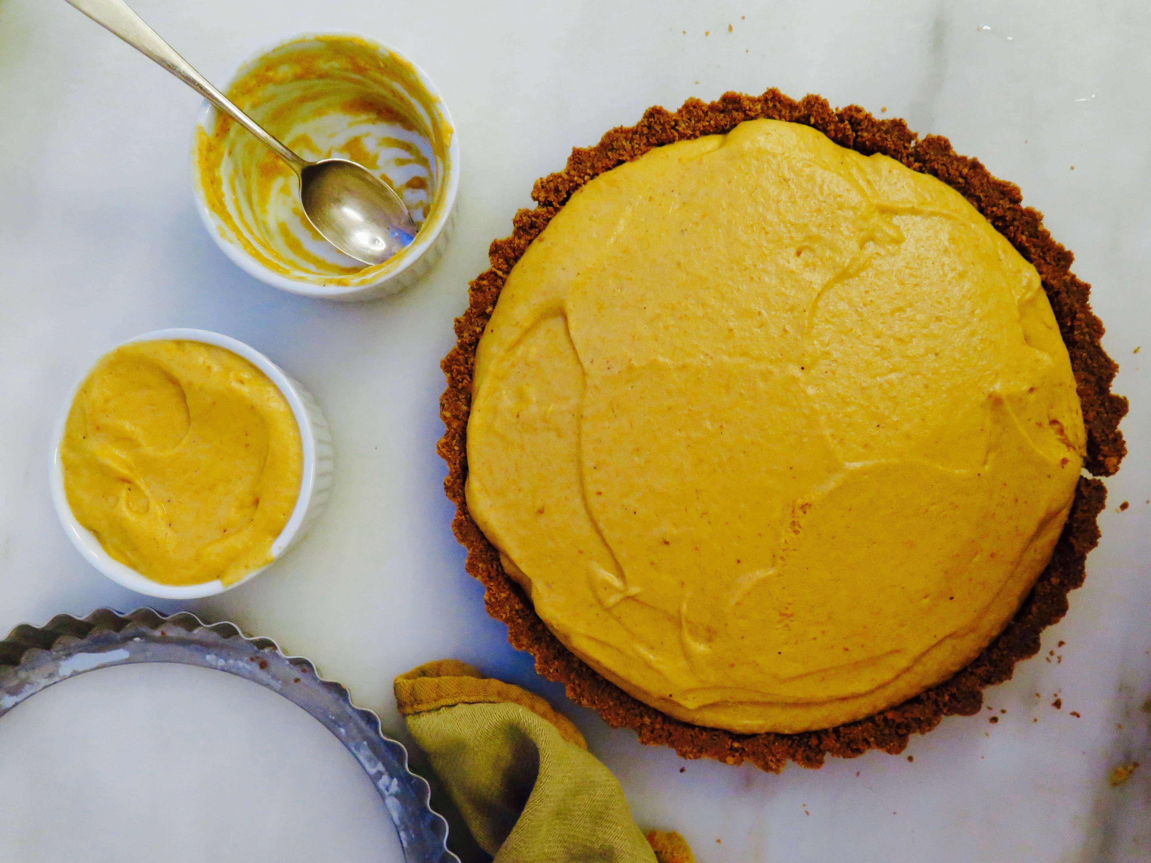 Pumpkin Mousse Tart Recipe | Jessie Sheehan Bakes