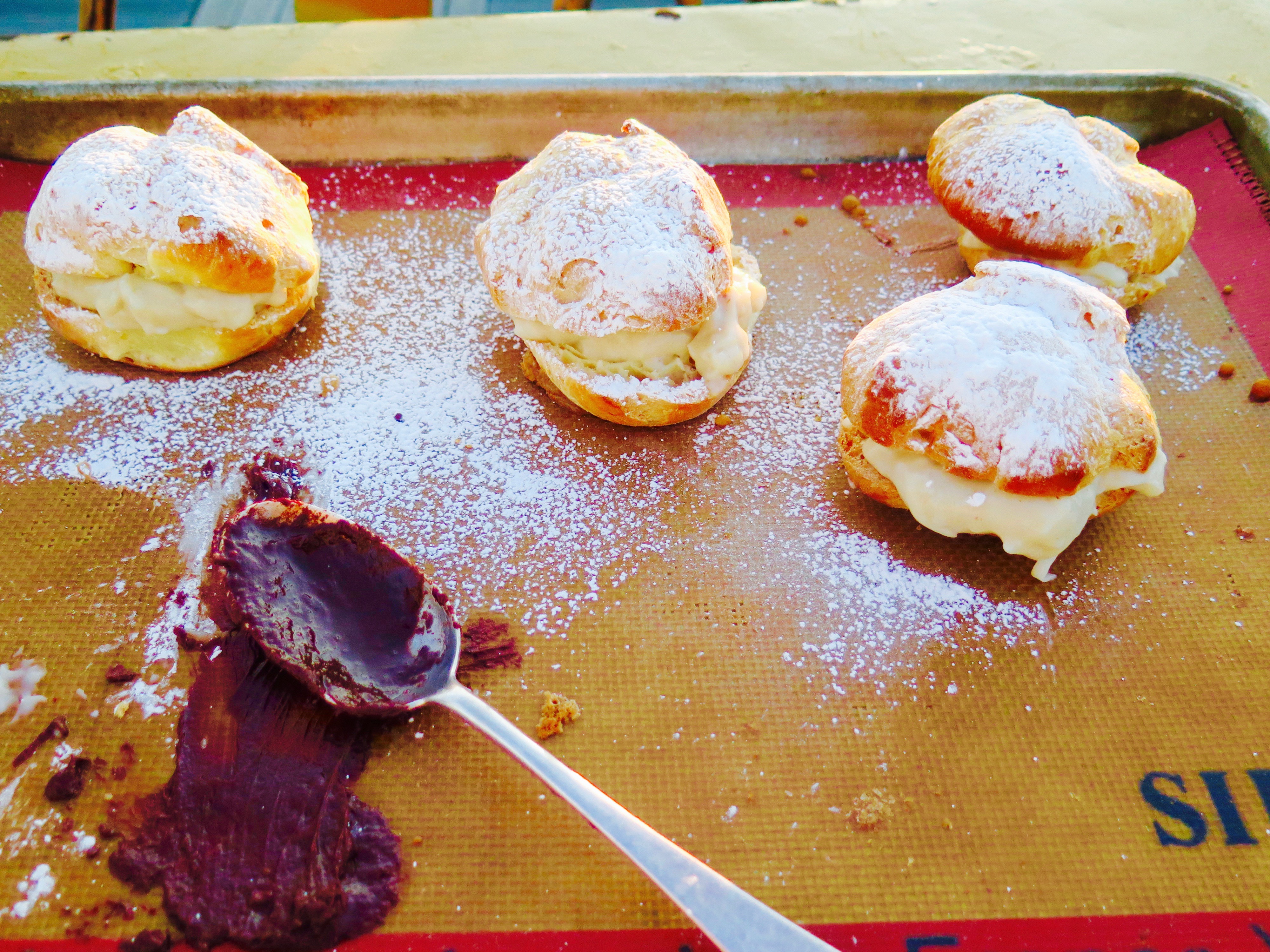 Coconut Cream Puffs Recipe | Jessie Sheehan Bakes