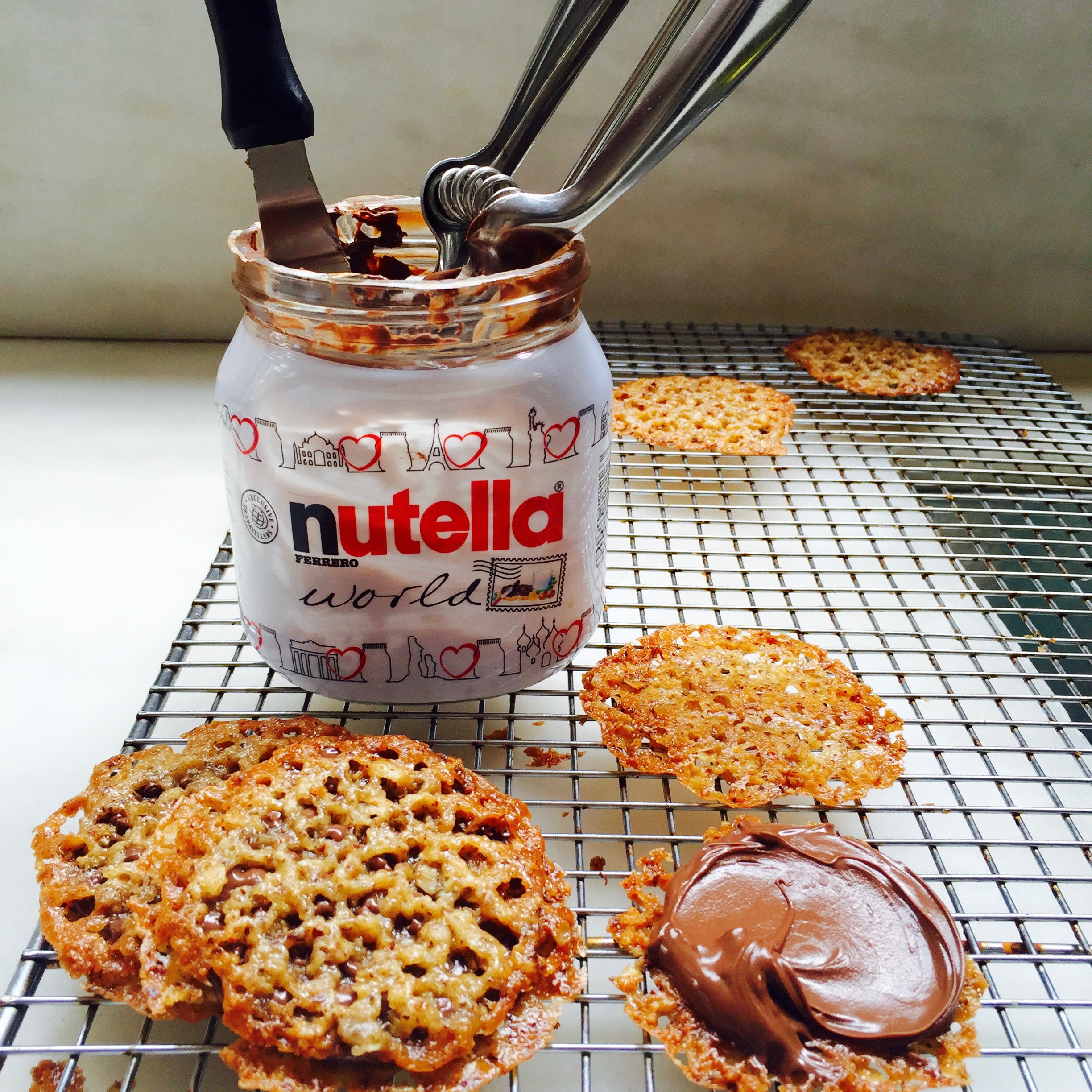 Nutella Florentines | Jessie Sheehan Bakes