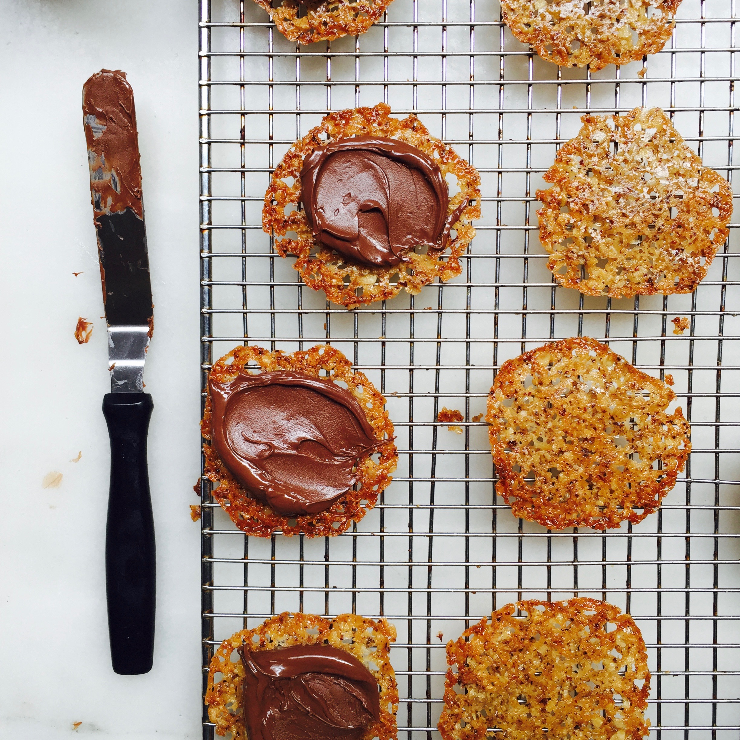 Nutella Florentines | Jessie Sheehan Bakes