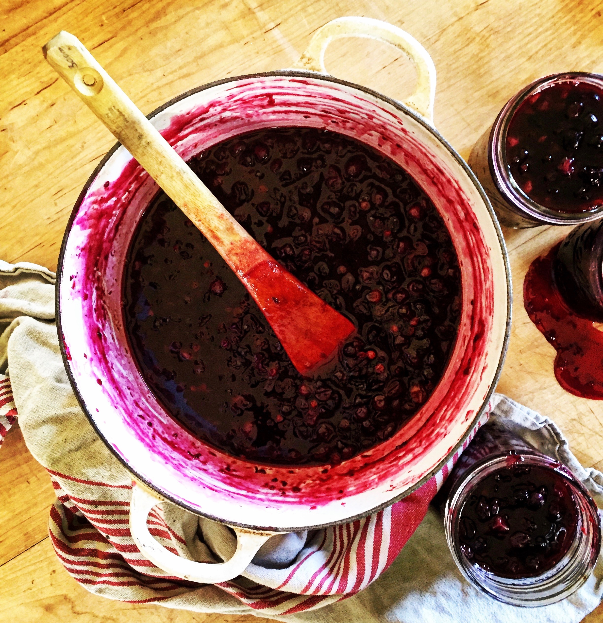 Red currant compote | Jessie Sheehan Bakes