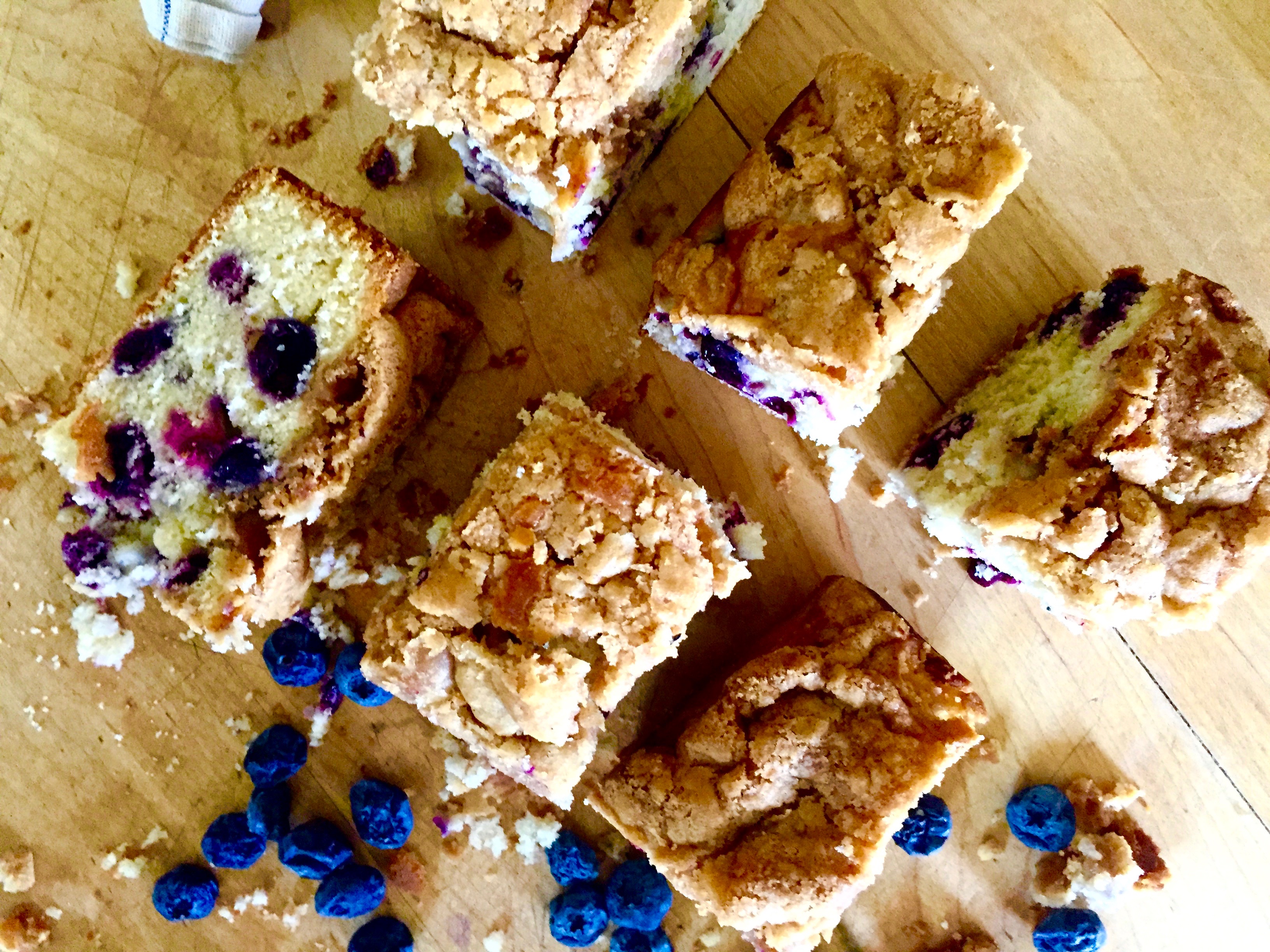 Blueberry Buttermilk Snack Cake Recipe | Jessie Sheehan Bakes