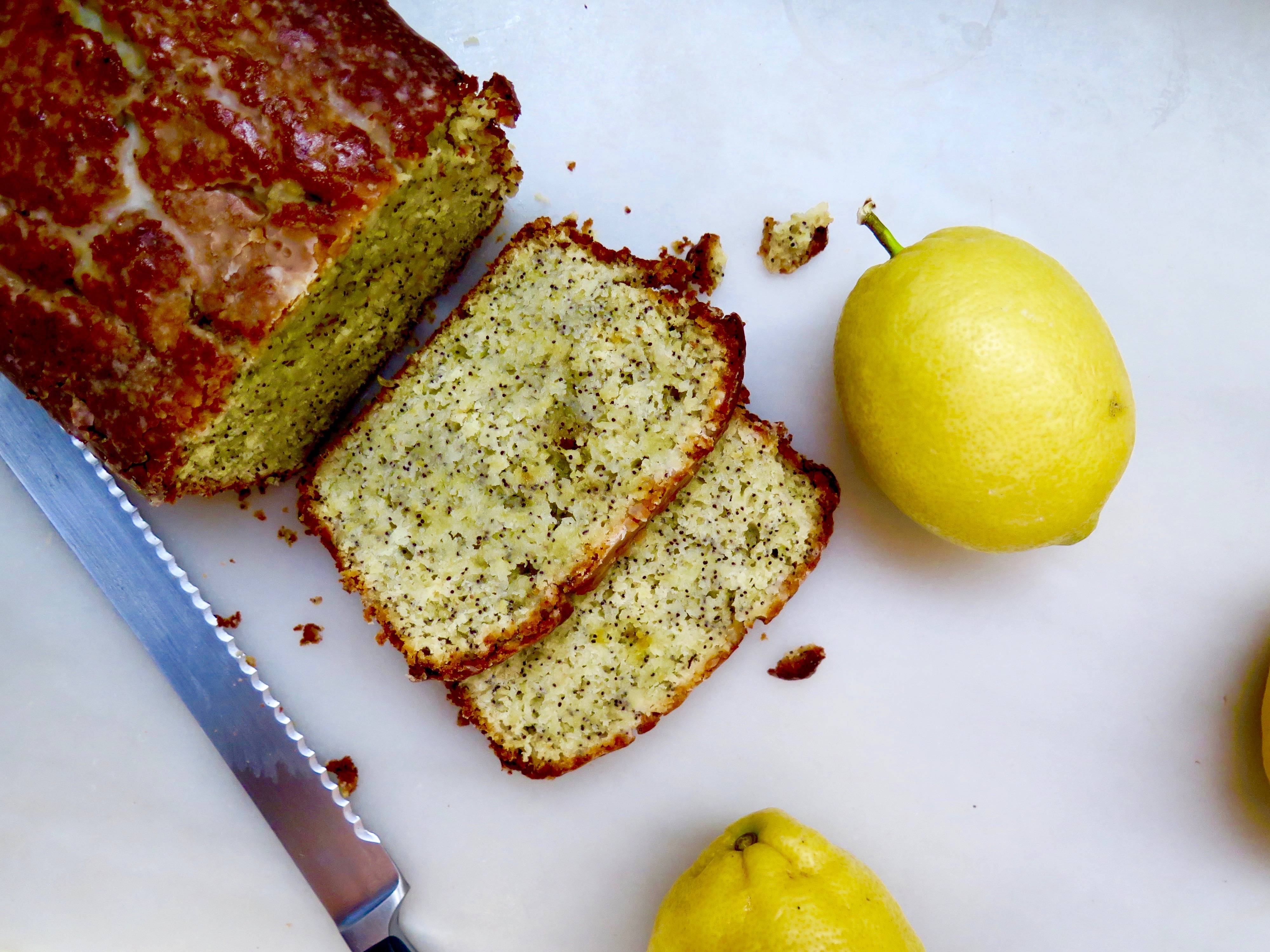 Glazed Lemon Poppy Seed Cake | Jessie Sheehan Bakes