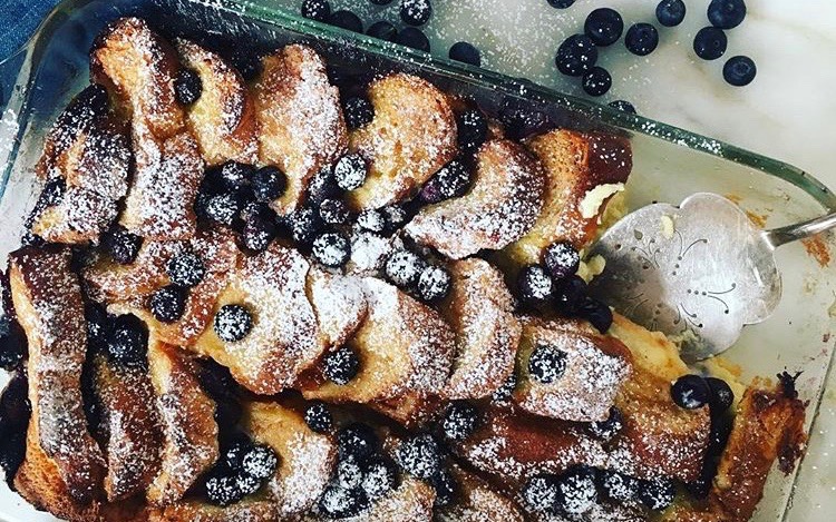 Blueberry Baked French Toast | Jessie Sheehan Creative