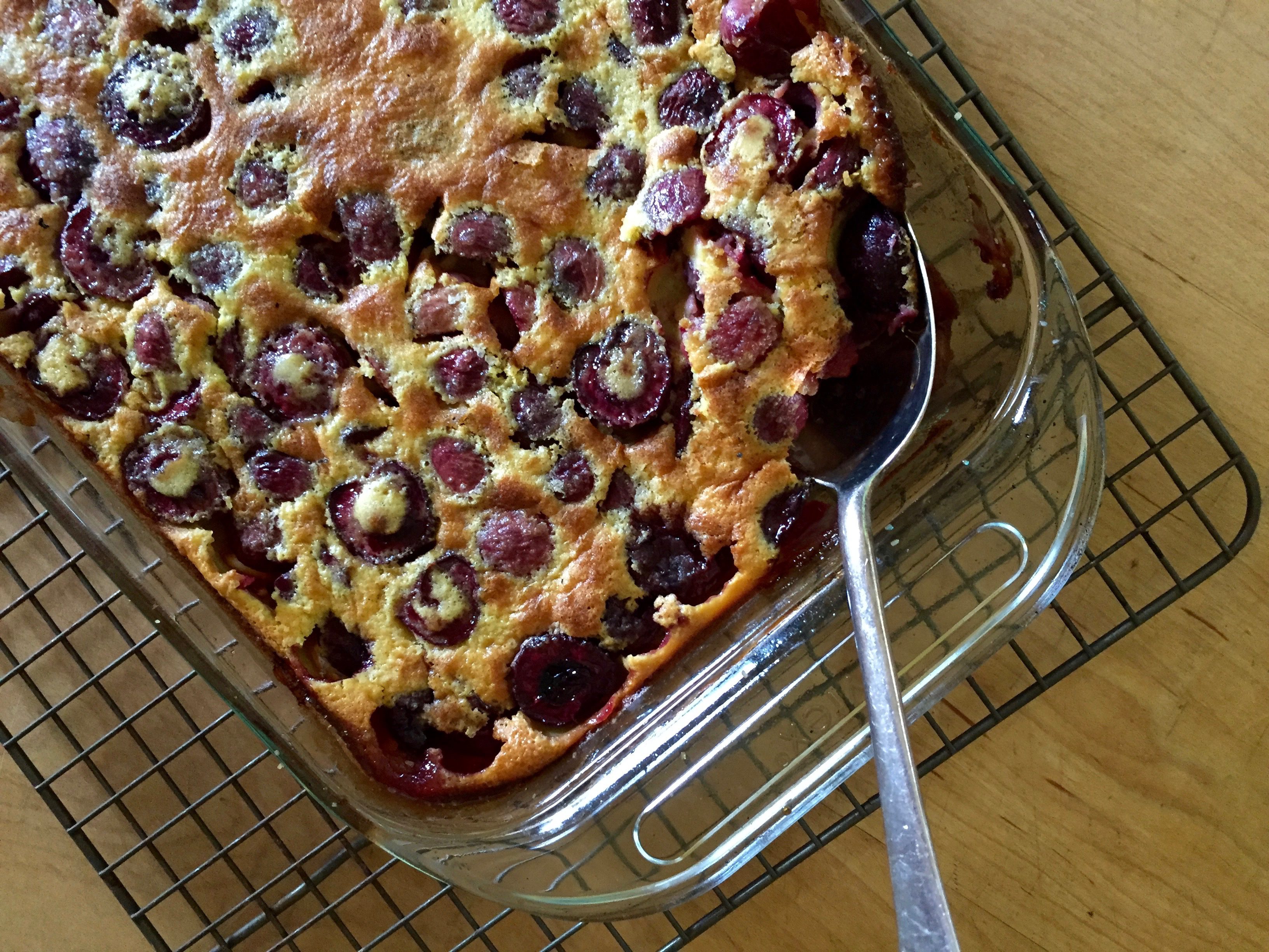 Cherry Clafoutis | Jessie Sheehan Bakes