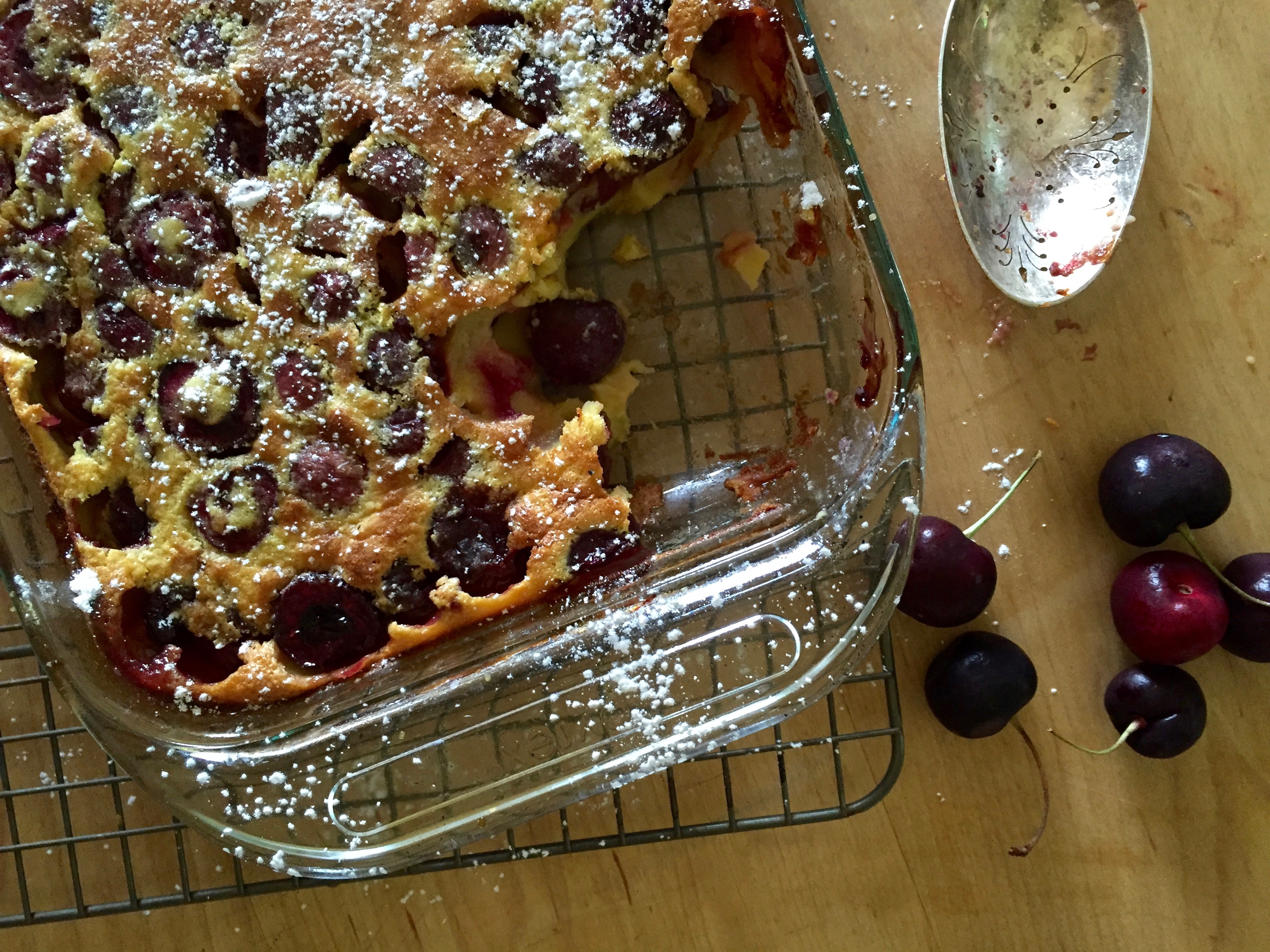 Cherry Clafoutis | Jessie Sheehan Bakes