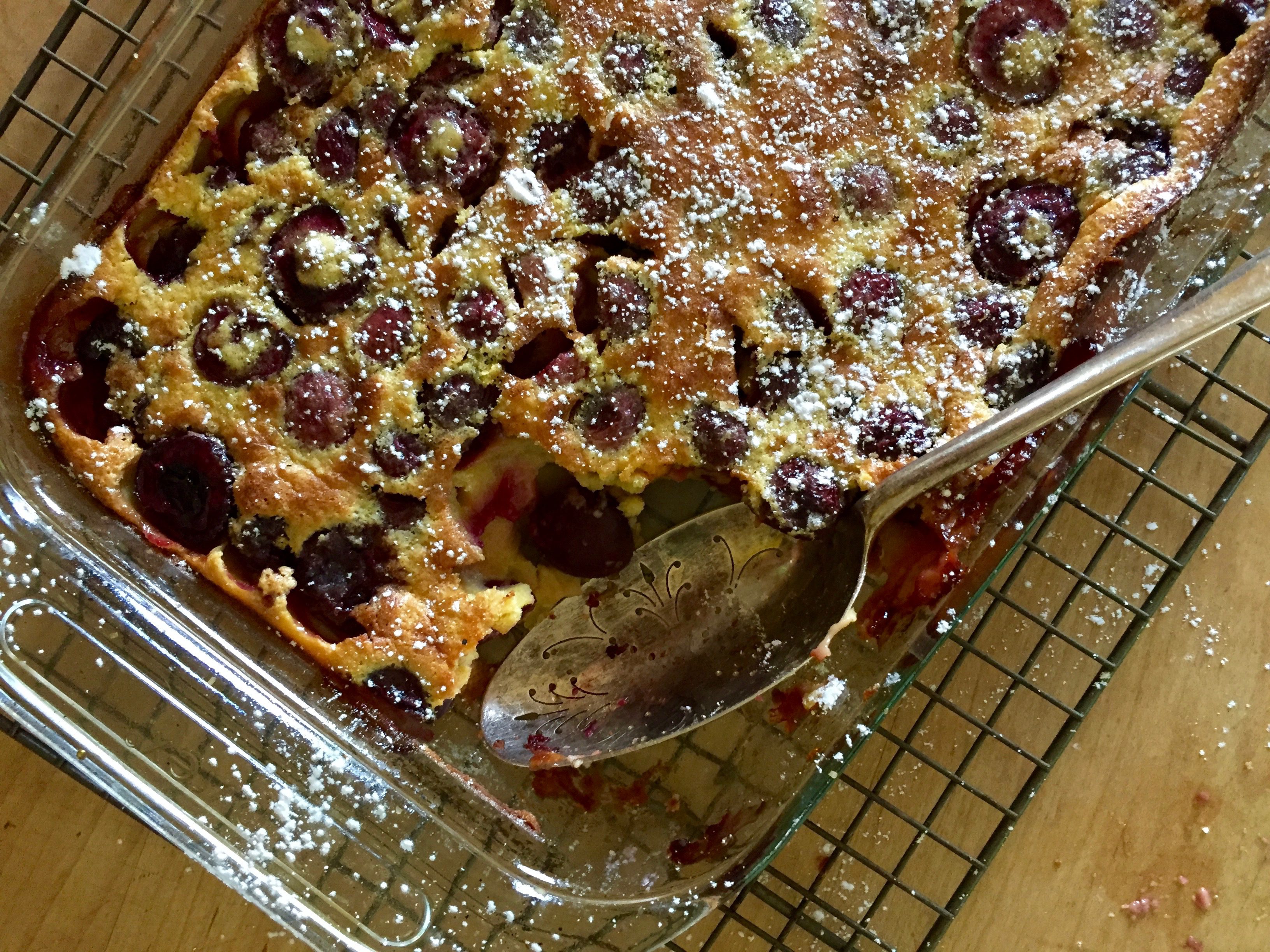 Cherry Clafoutis | Jessie Sheehan Bakes