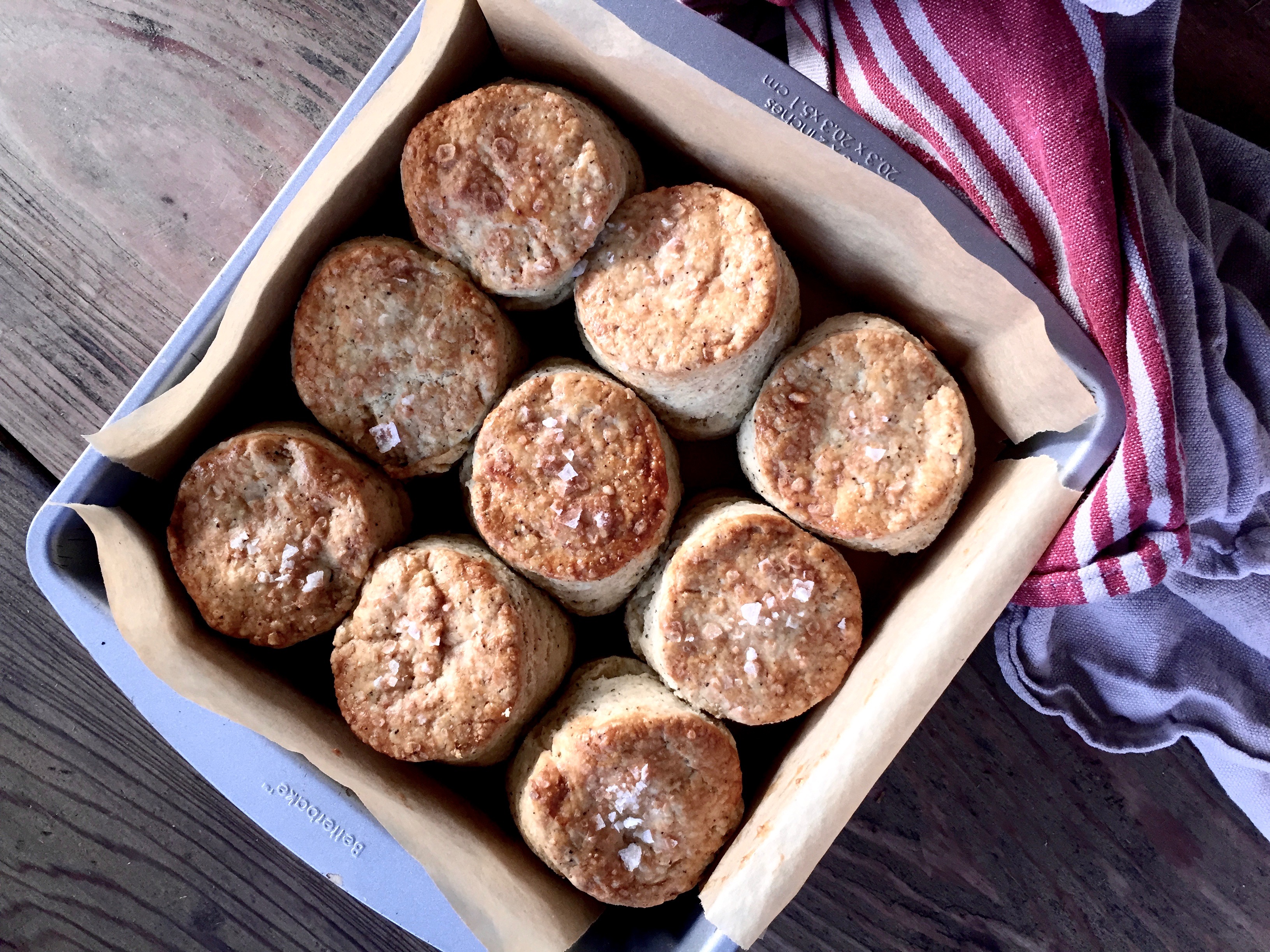 Mile-High Buttermilk and Cream Biscuits | Jessie Sheehan Bakes