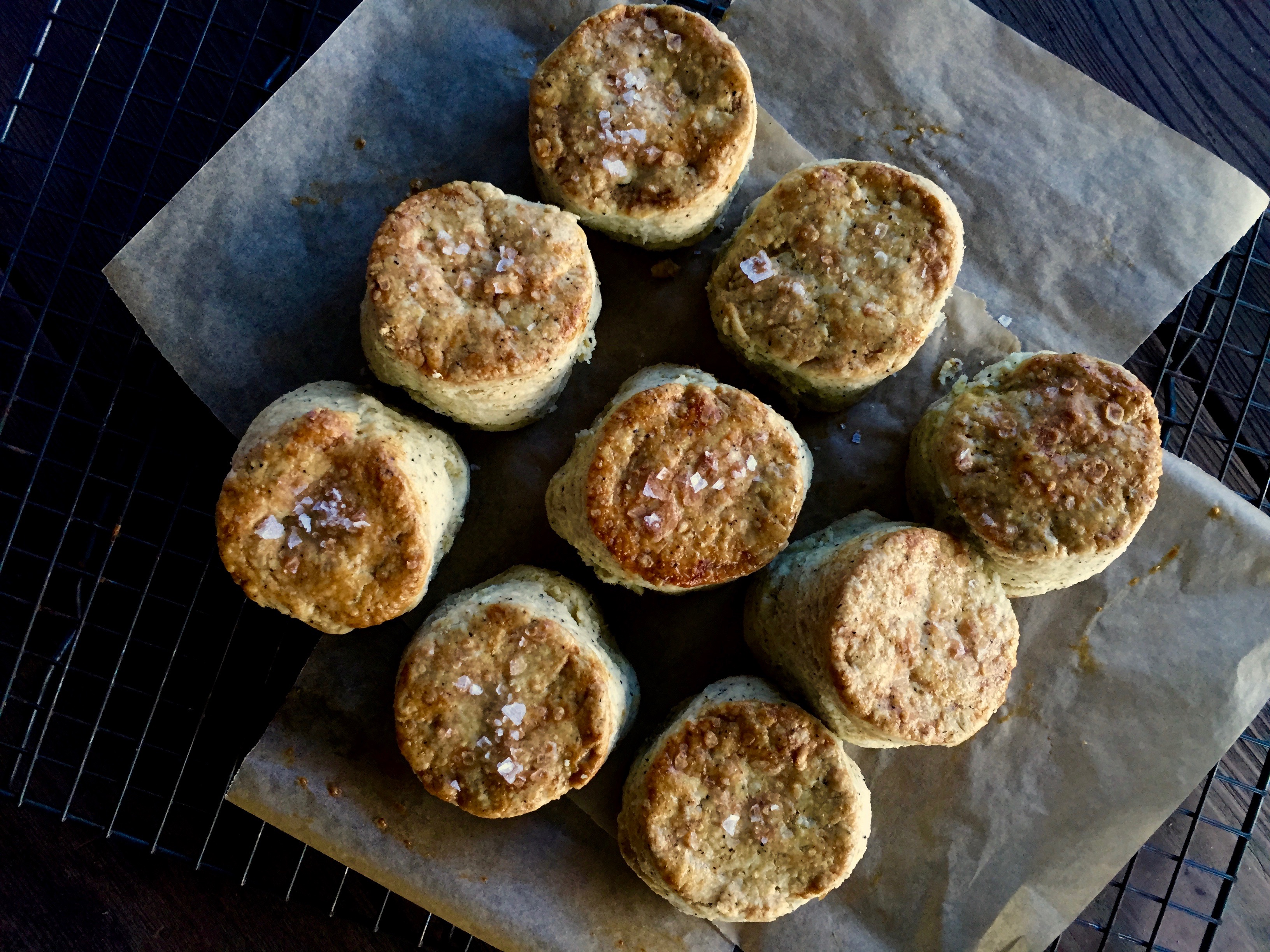 Mile-High Buttermilk and Cream Biscuits | Jessie Sheehan Bakes