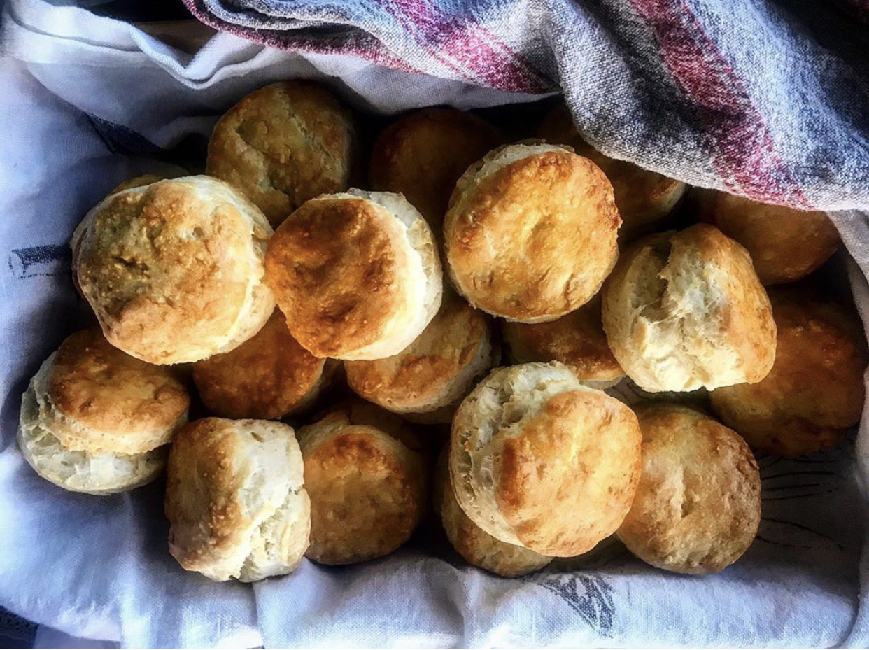Mile-High Buttermilk and Cream Biscuits | Jessie Sheehan Bakes