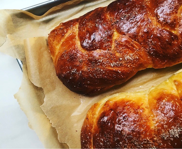 Challah Bread with Salt and Pepper | Jessie Sheehan Bakes