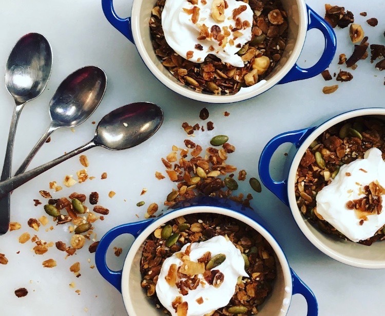 Hazelnut sesame granola | Jessie Sheehan Bakes