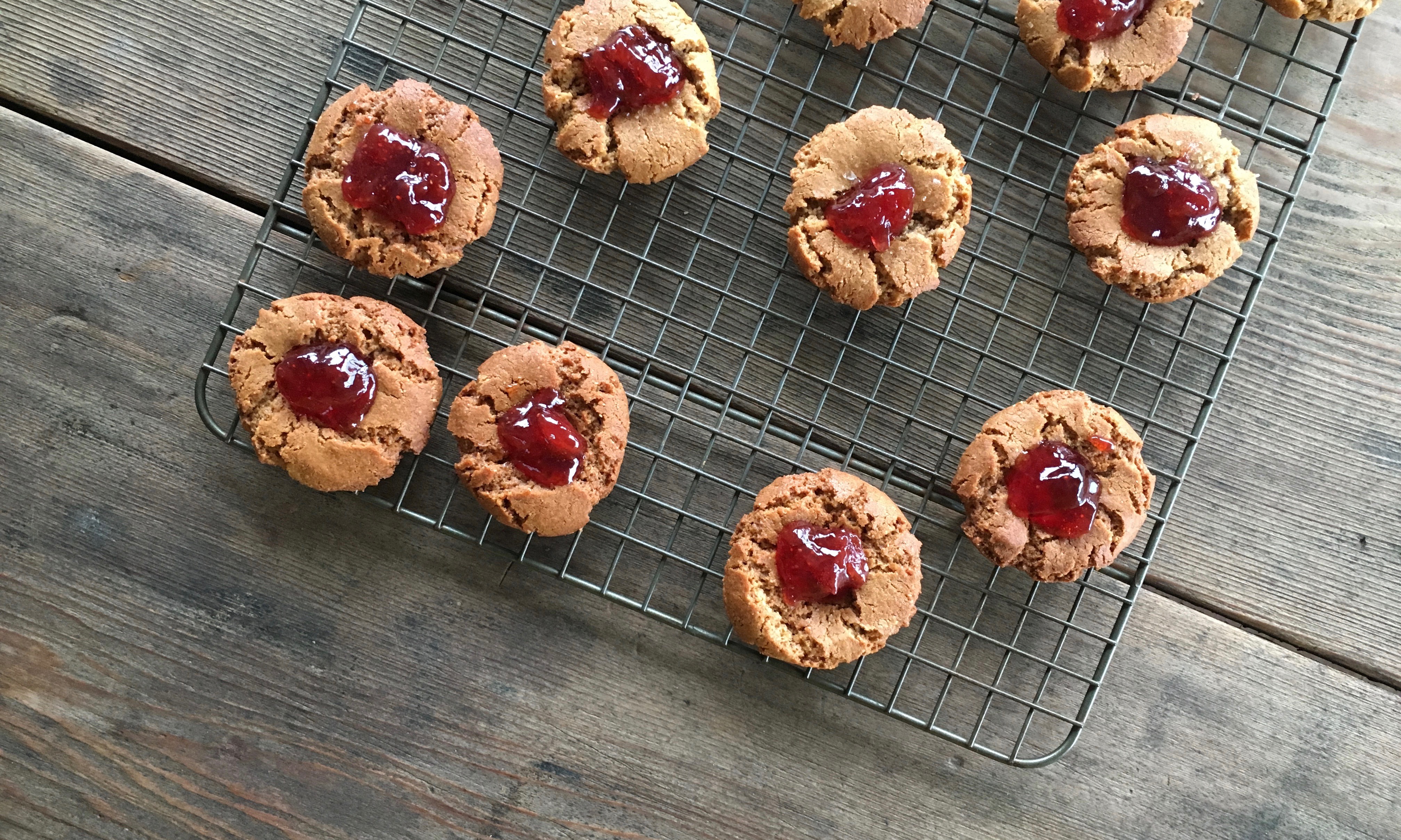 Gluten and dairy free thumbprints | Jessie Sheehan Bakes