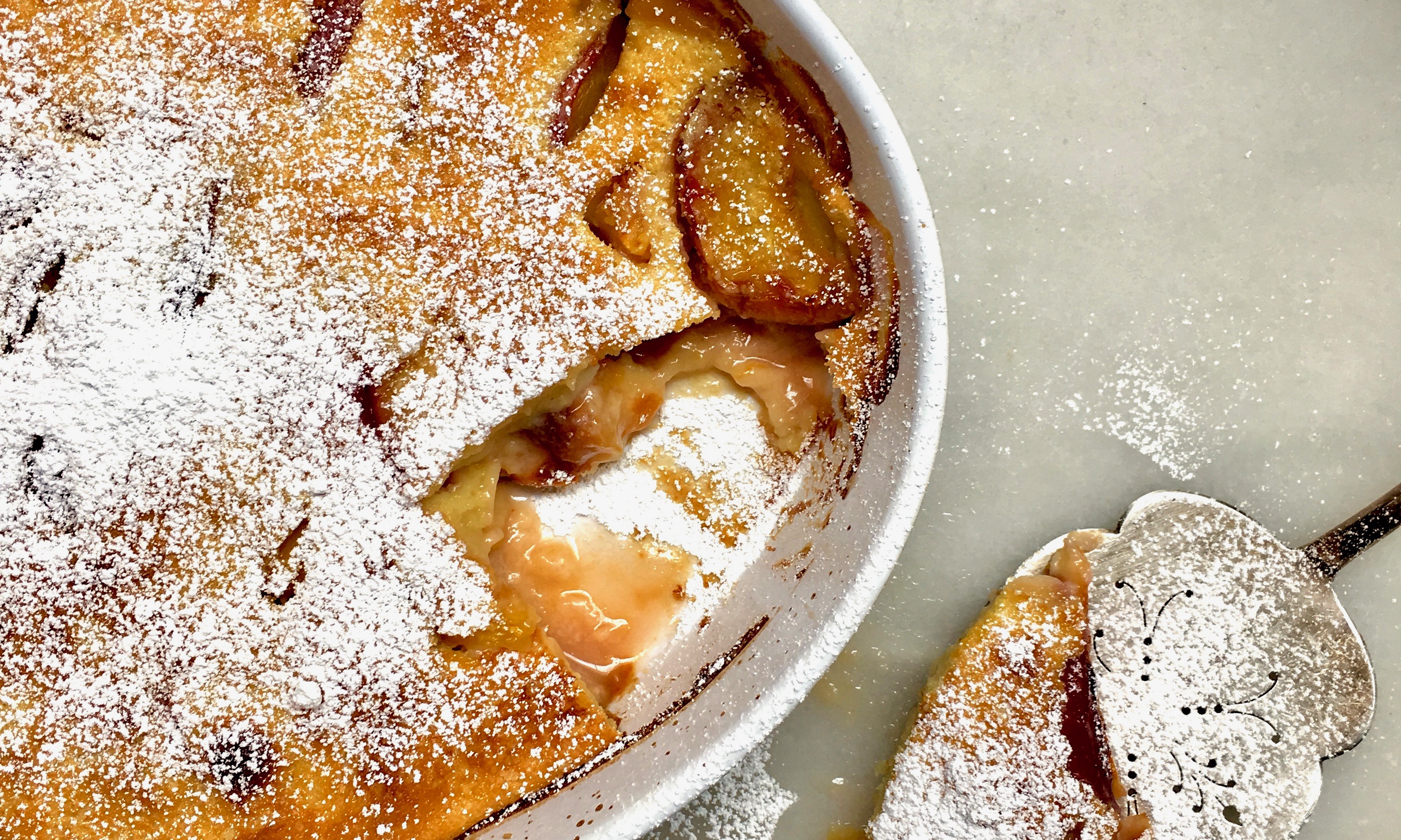 Peach Clafoutis Recipe | Jessie Sheehan Bakes