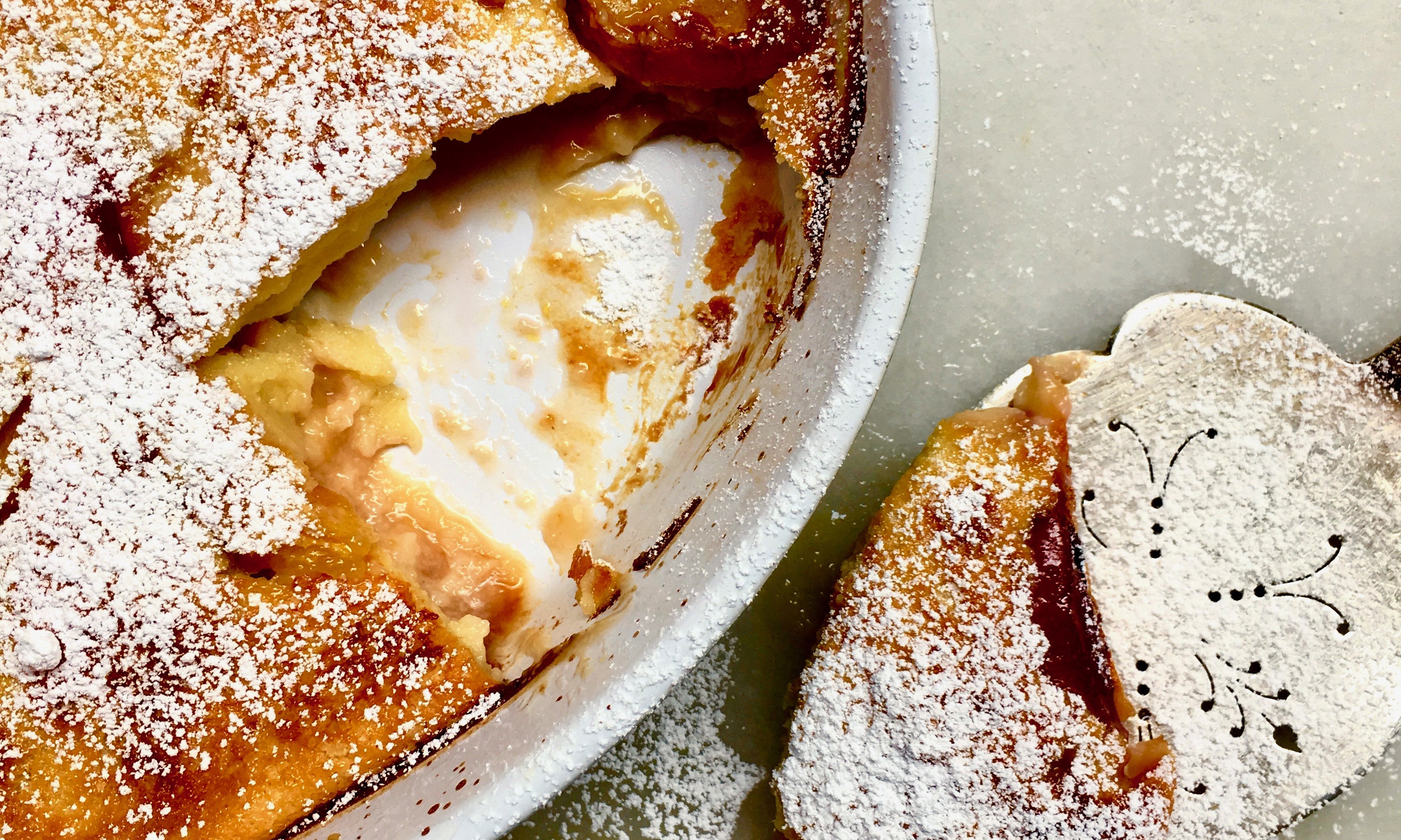 Peach Clafoutis Recipe | Jessie Sheehan Bakes