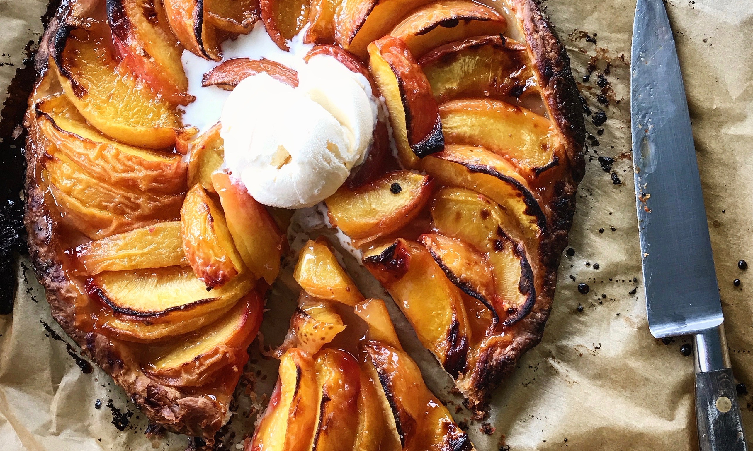 Peach Galette Recipe (But other fruits will work!) | Jessie Sheehan Bakes