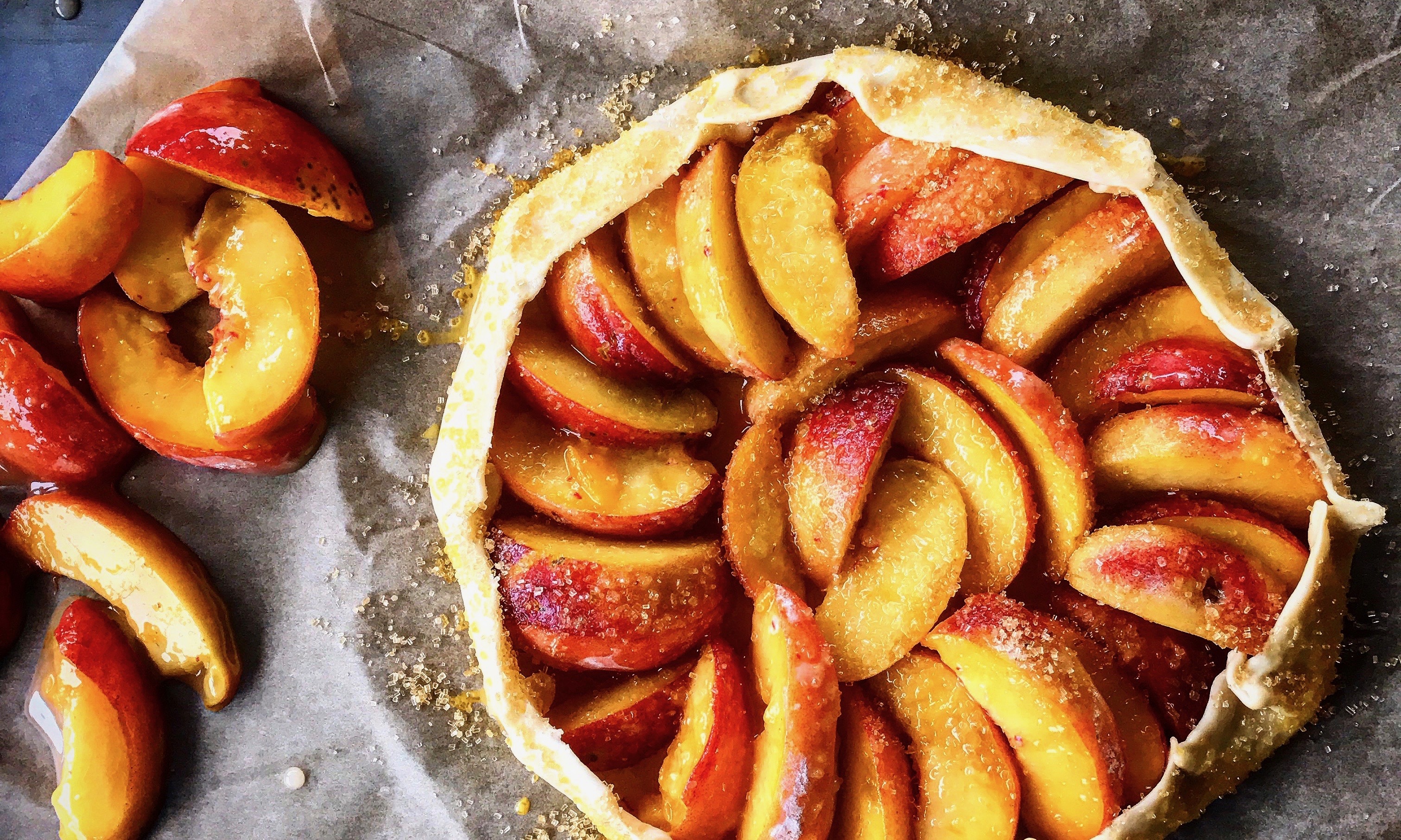 Peach Galette Recipe (But other fruits will work!) | Jessie Sheehan Bakes