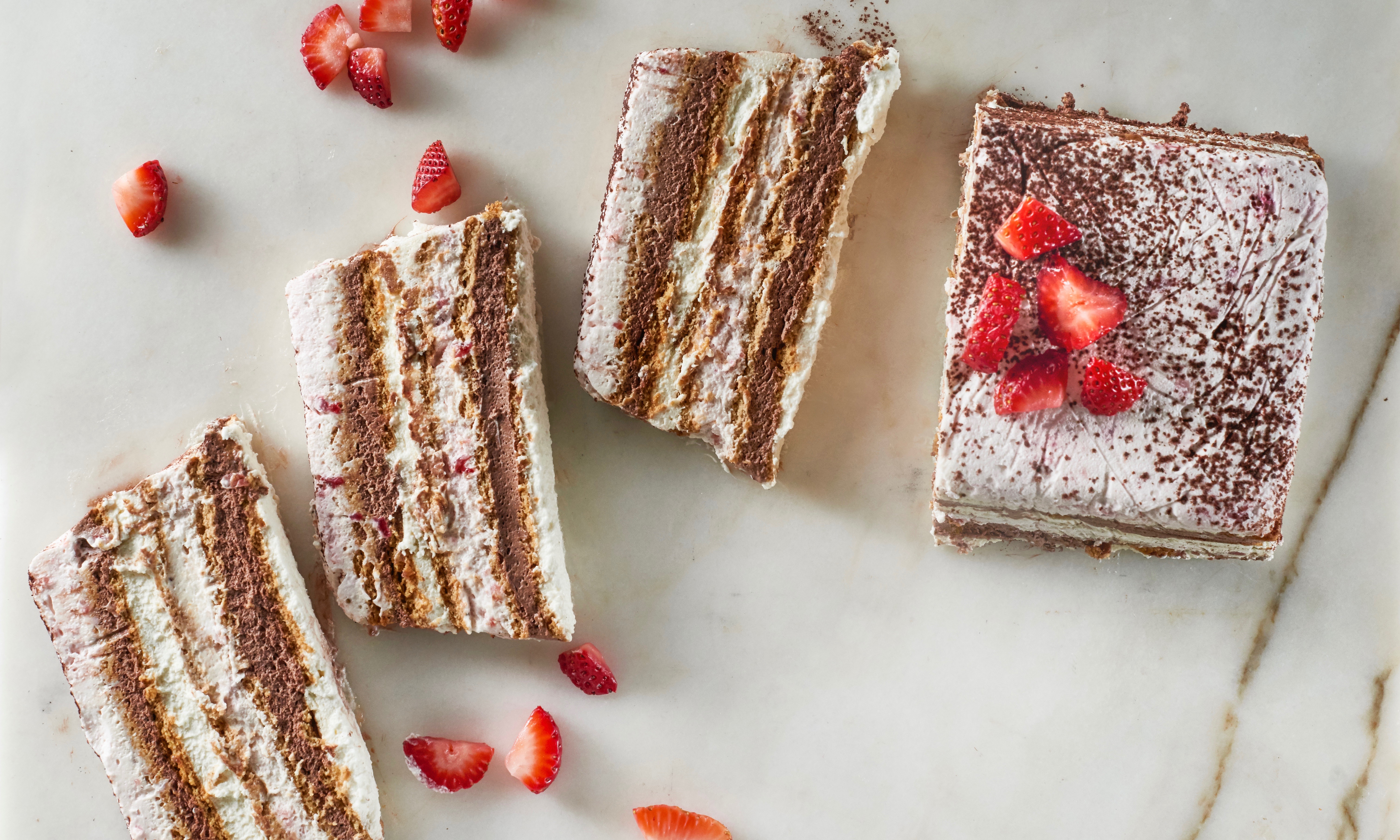 Neapolitan Icebox Cake Recipe | Jessie Sheehan Bakes
