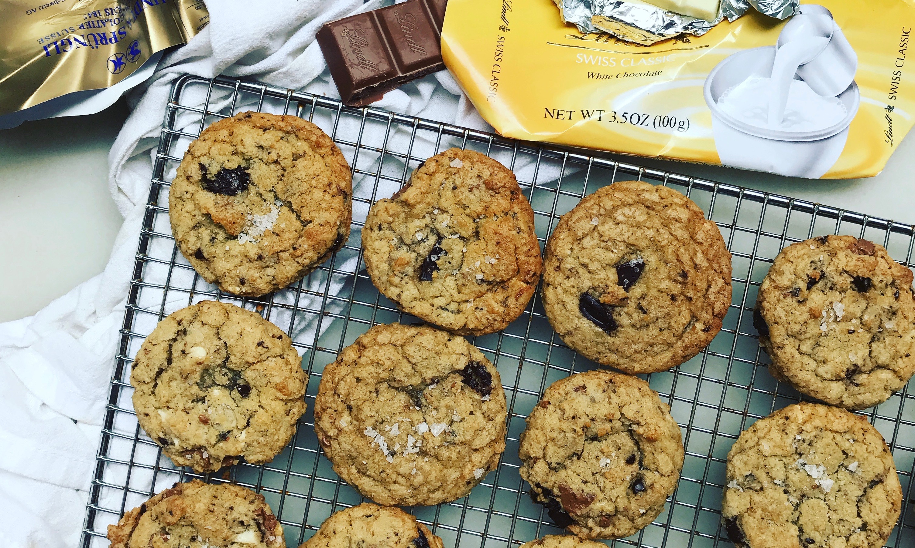 Lindt chocolate chip cookies | Jessie Sheehan Bakes