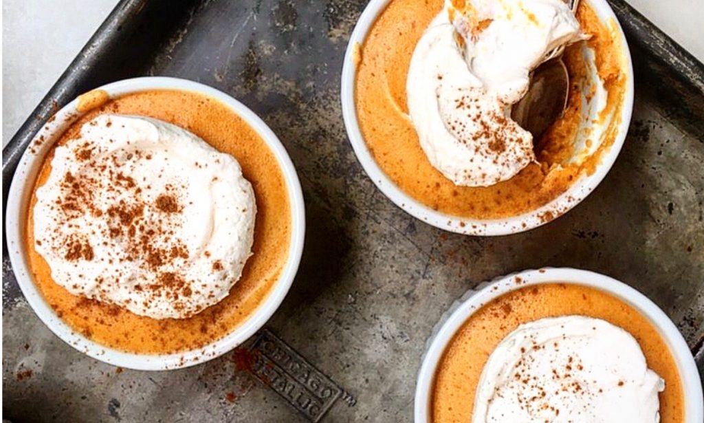 Pumpkin Mousse with Cinnamon Whipped Cream | Jessie Sheehan Bakes