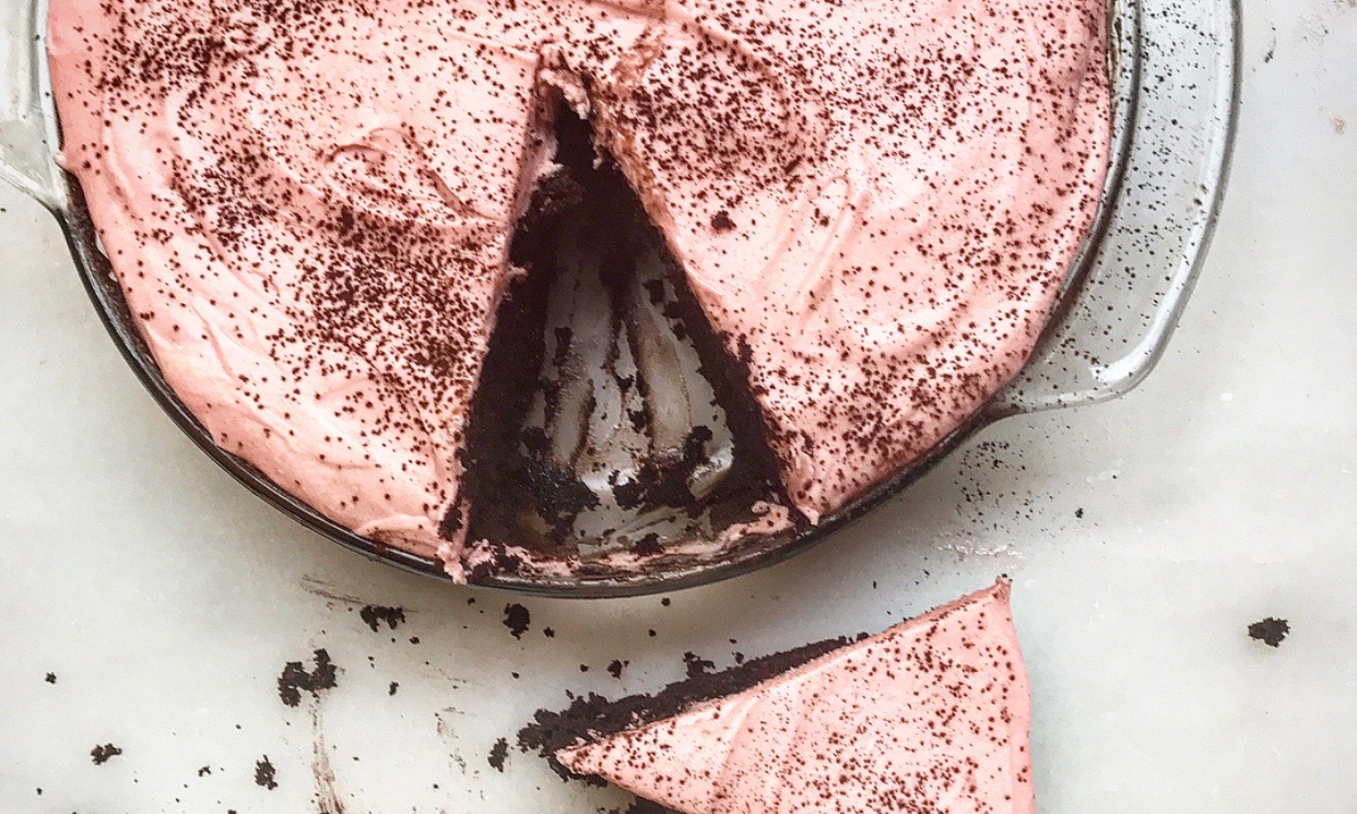 Easiest "Craziest" Chocolate Cake (ever) | Jessie Sheehan Bakes