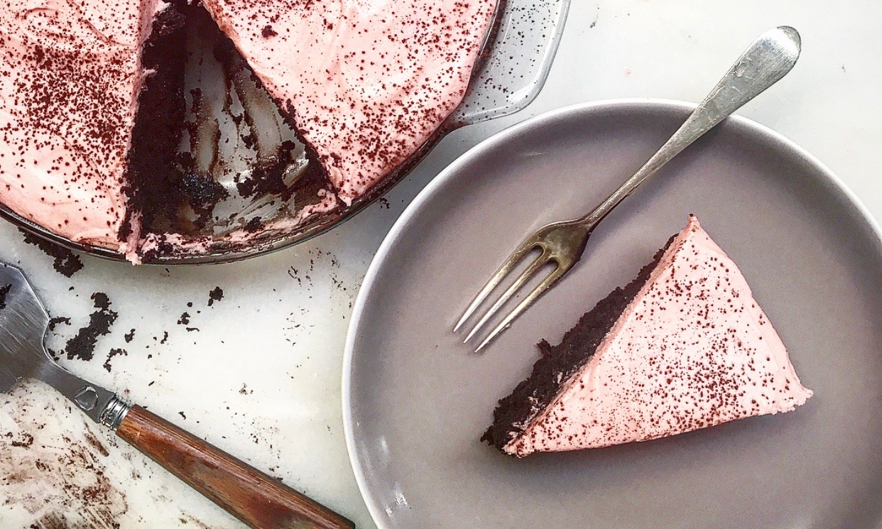 Easiest "Craziest" Chocolate Cake (ever) | Jessie Sheehan Bakes