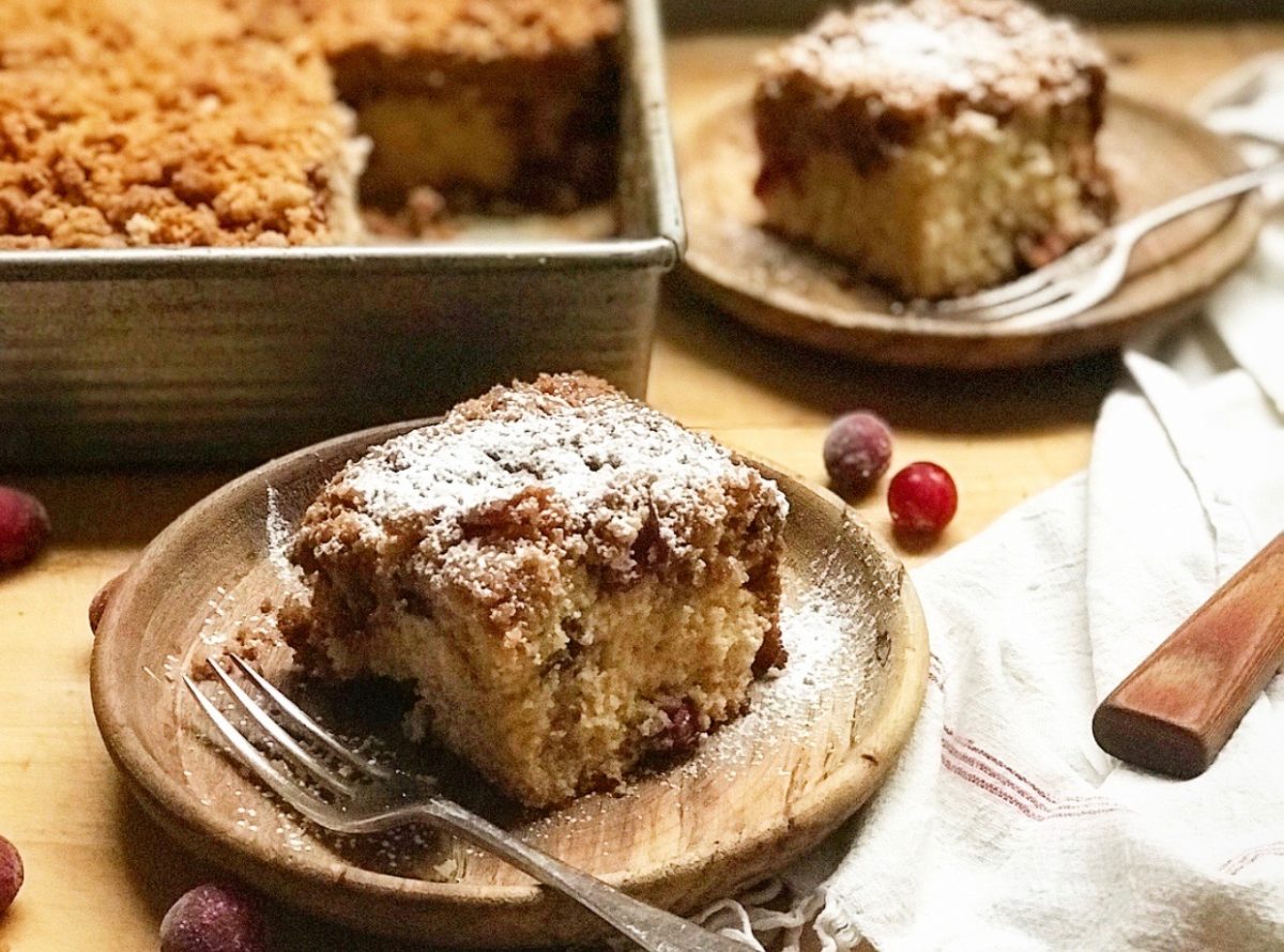 Cranberry Buckle Recipe | Jessie Sheehan Bakes