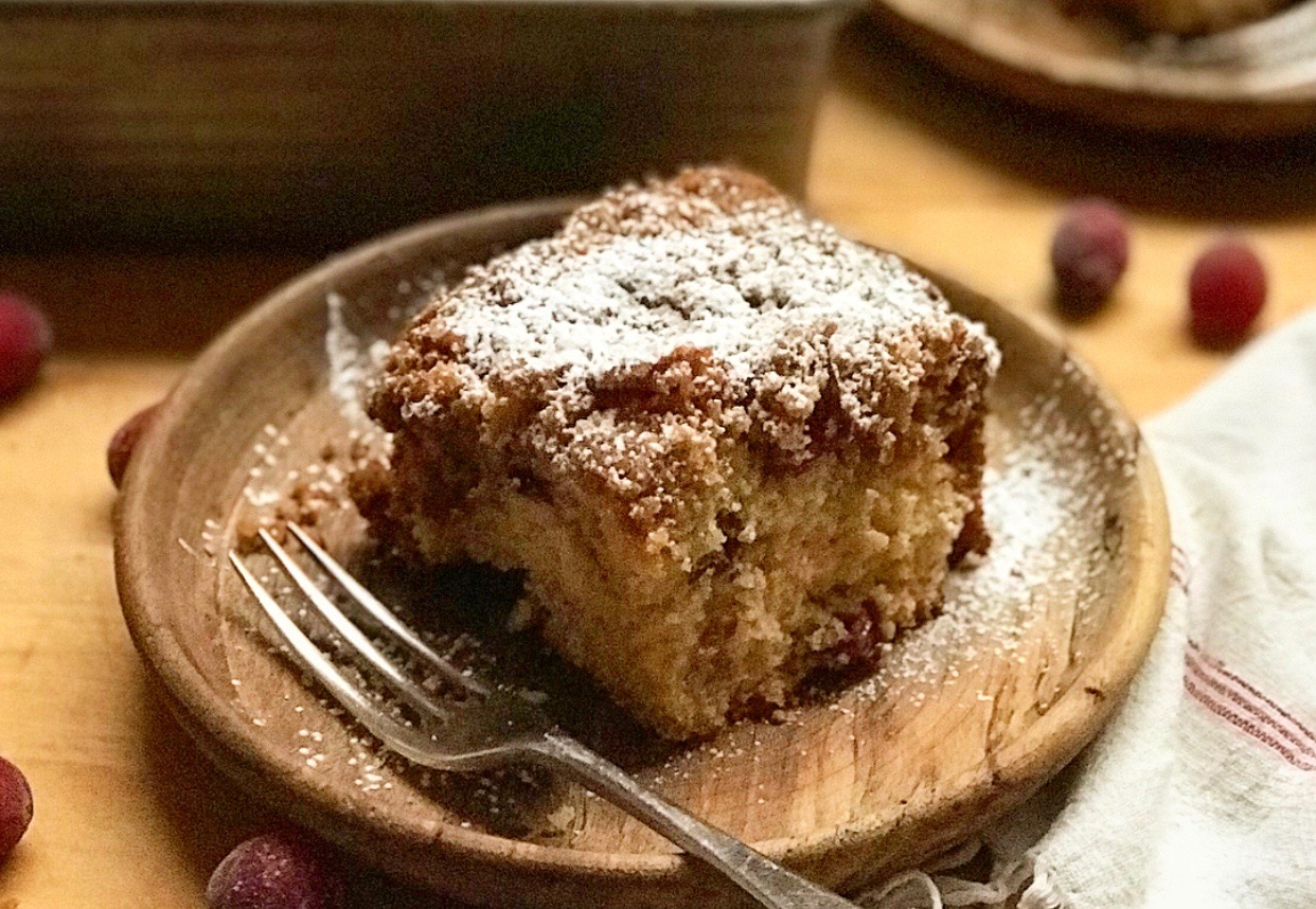 Cranberry Buckle Recipe | Jessie Sheehan Bakes