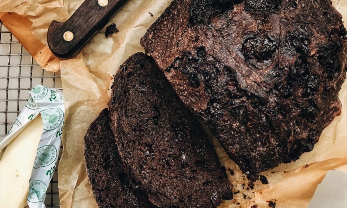 Yeasted No-Knead Chocolate Bread | Jessie Sheehan Bakes