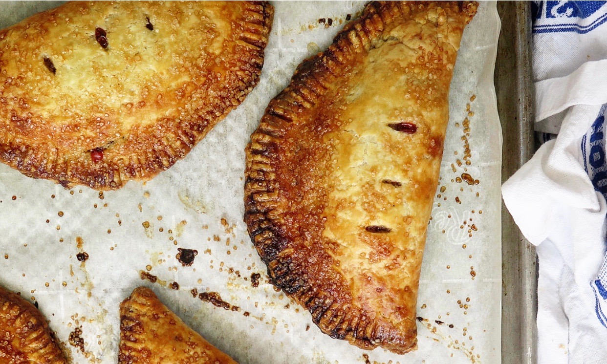 Strawberry basil turnovers | Jessie Sheehan Bakes