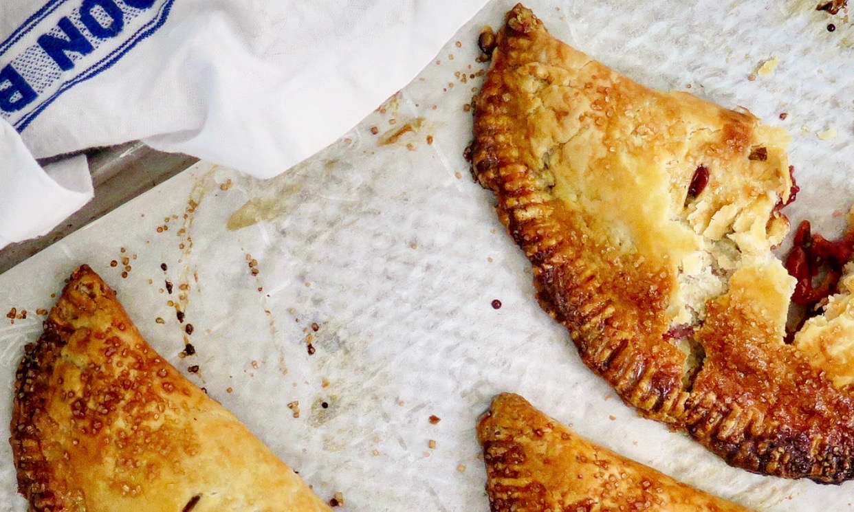 Strawberry basil turnovers | Jessie Sheehan Bakes