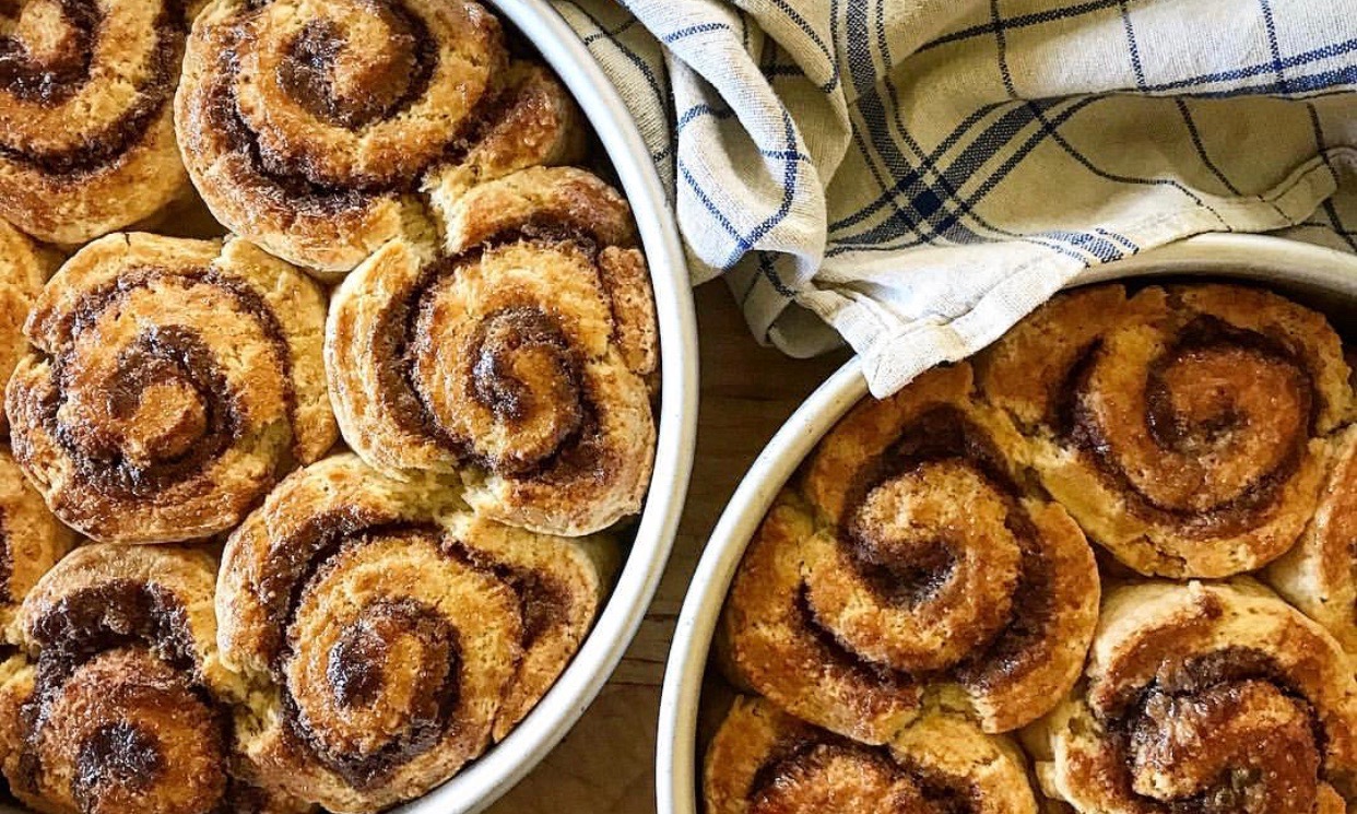 Easy Morning Buns with Cinnamon Buttermilk Glaze | Jessie Sheehan Bakes
