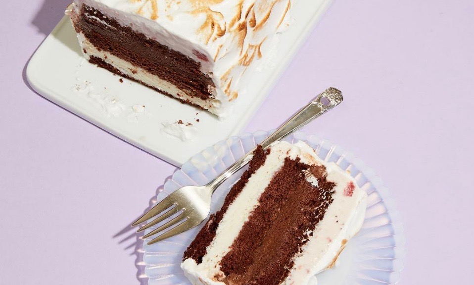 Baked Alaska Sandwich Recipe | Jessie Sheehan Bakes