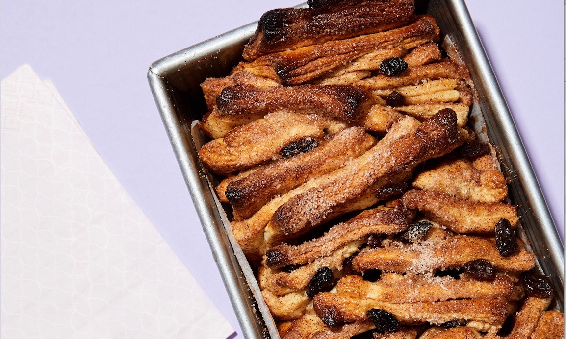 Cinnamon raisin pull-apart bread | Jessie Sheehan Bakes
