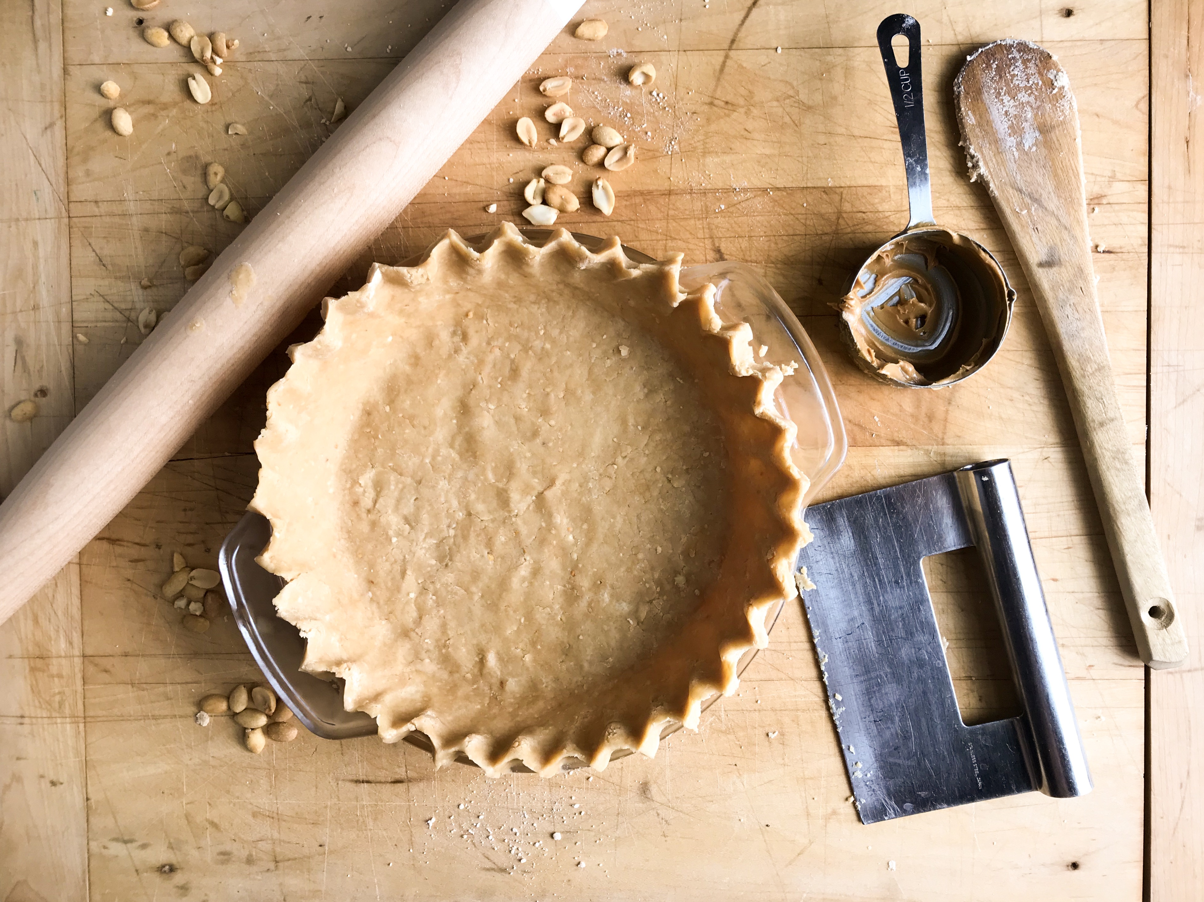 Peanut Butter Pie Crust | Jessie Sheehan Bakes