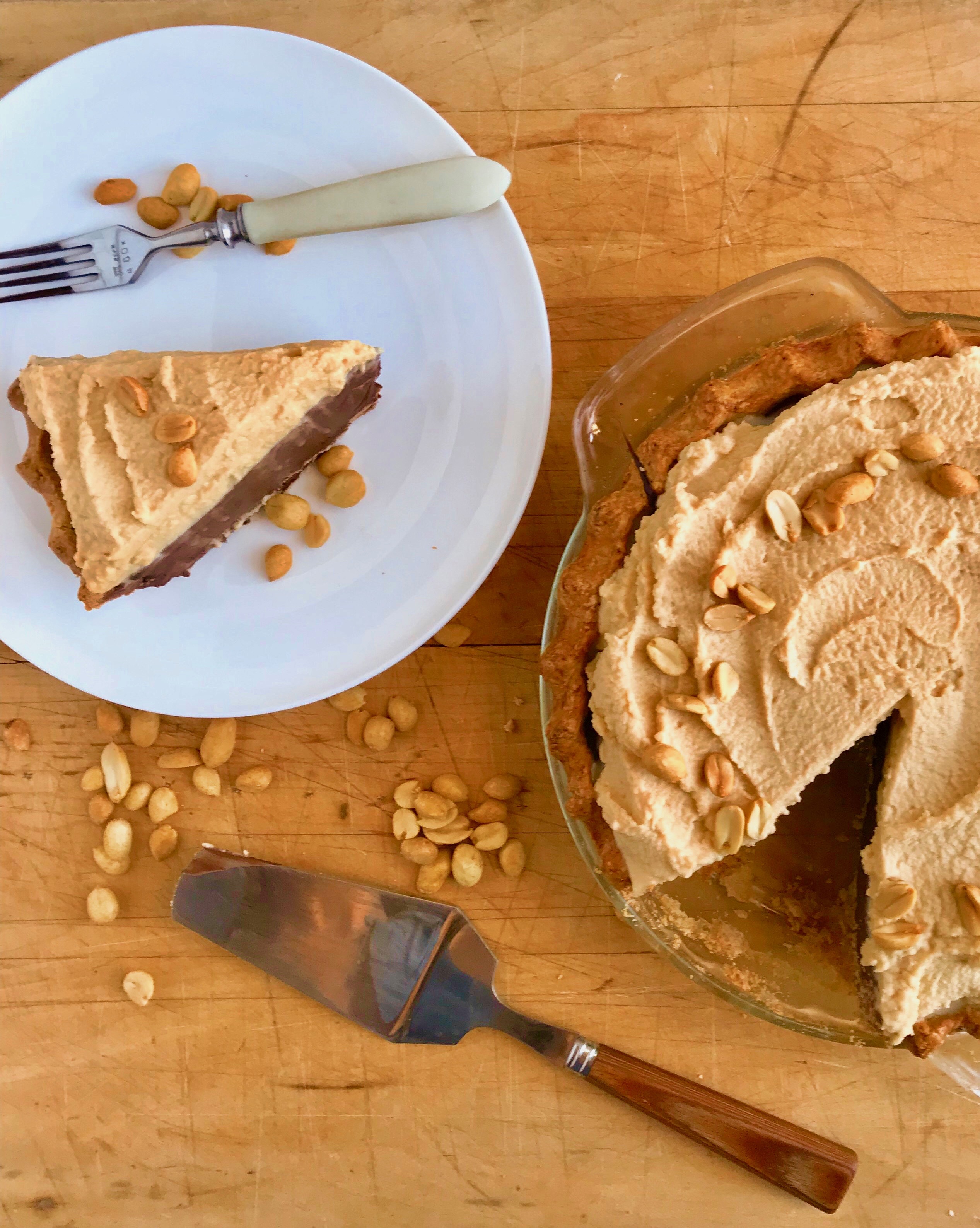 Peanut Butter Chocolate Pie | Jessie Sheehan Bakes