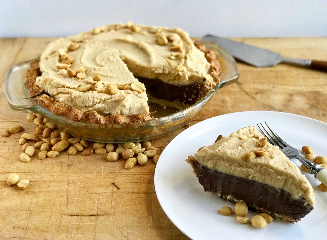 Peanut Butter Chocolate Pie | Jessie Sheehan Bakes